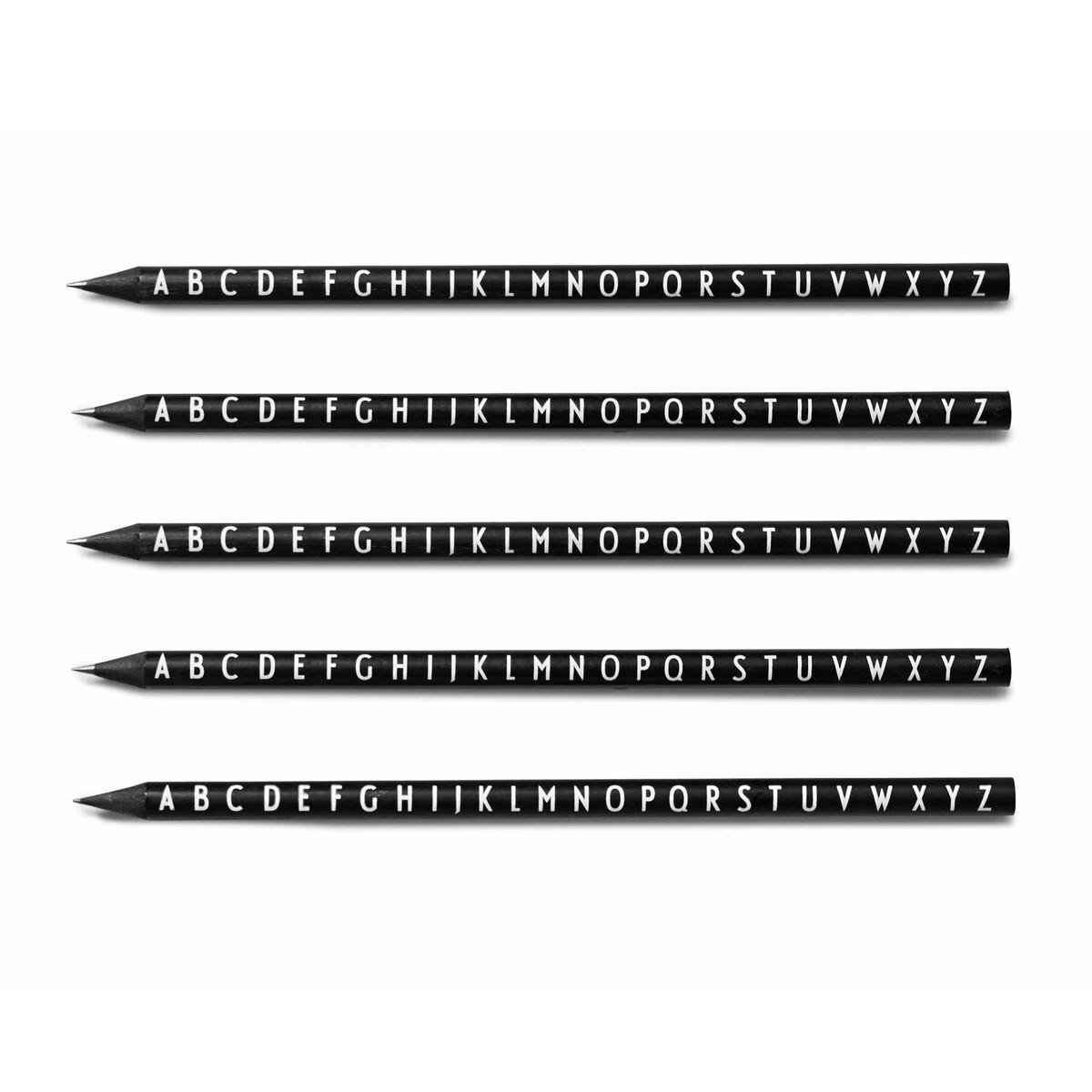 Design Letters Карандаш 18 см черный AJ Bleistifte | https://grandposuda.com.ua