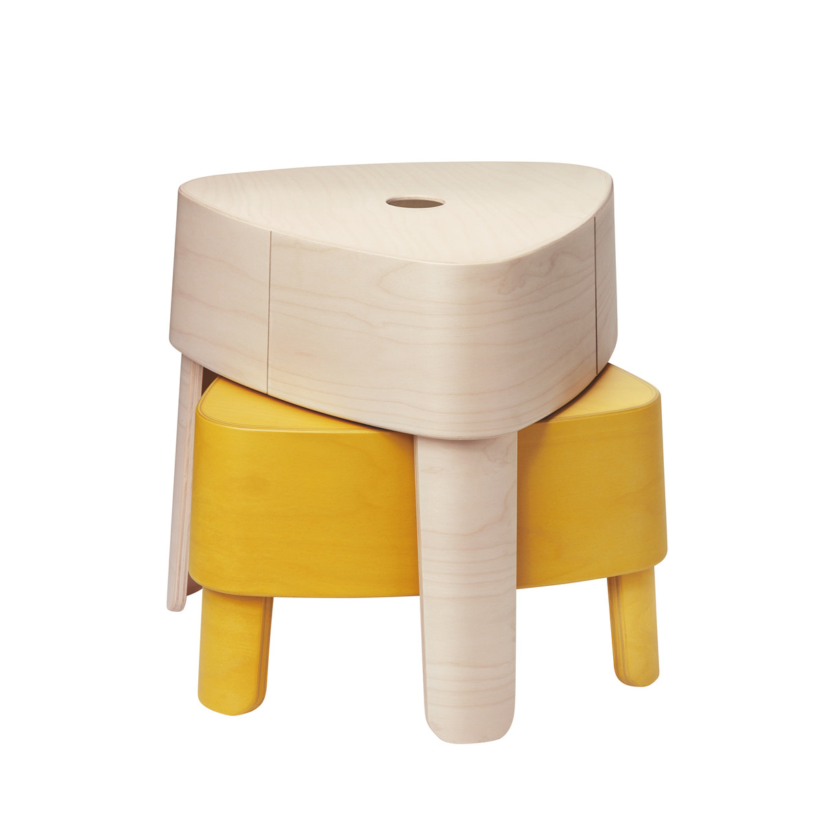 Iittala Табурет 40,9х40,6 см білий Plektra | https://grandposuda.com.ua