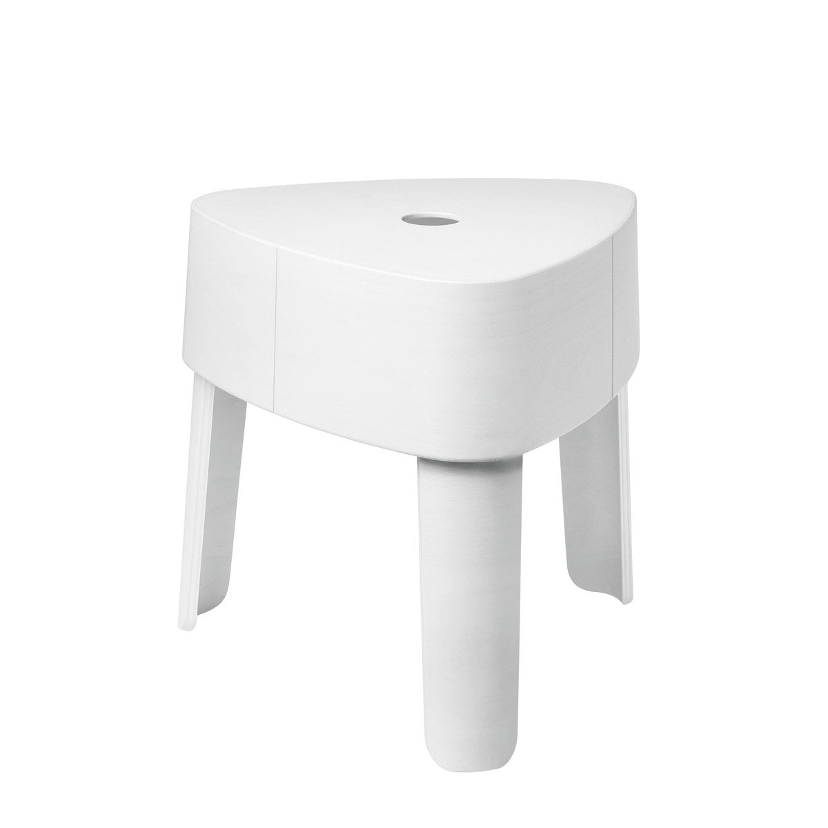 Iittala Табурет 40,9х40,6 см білий Plektra | https://grandposuda.com.ua