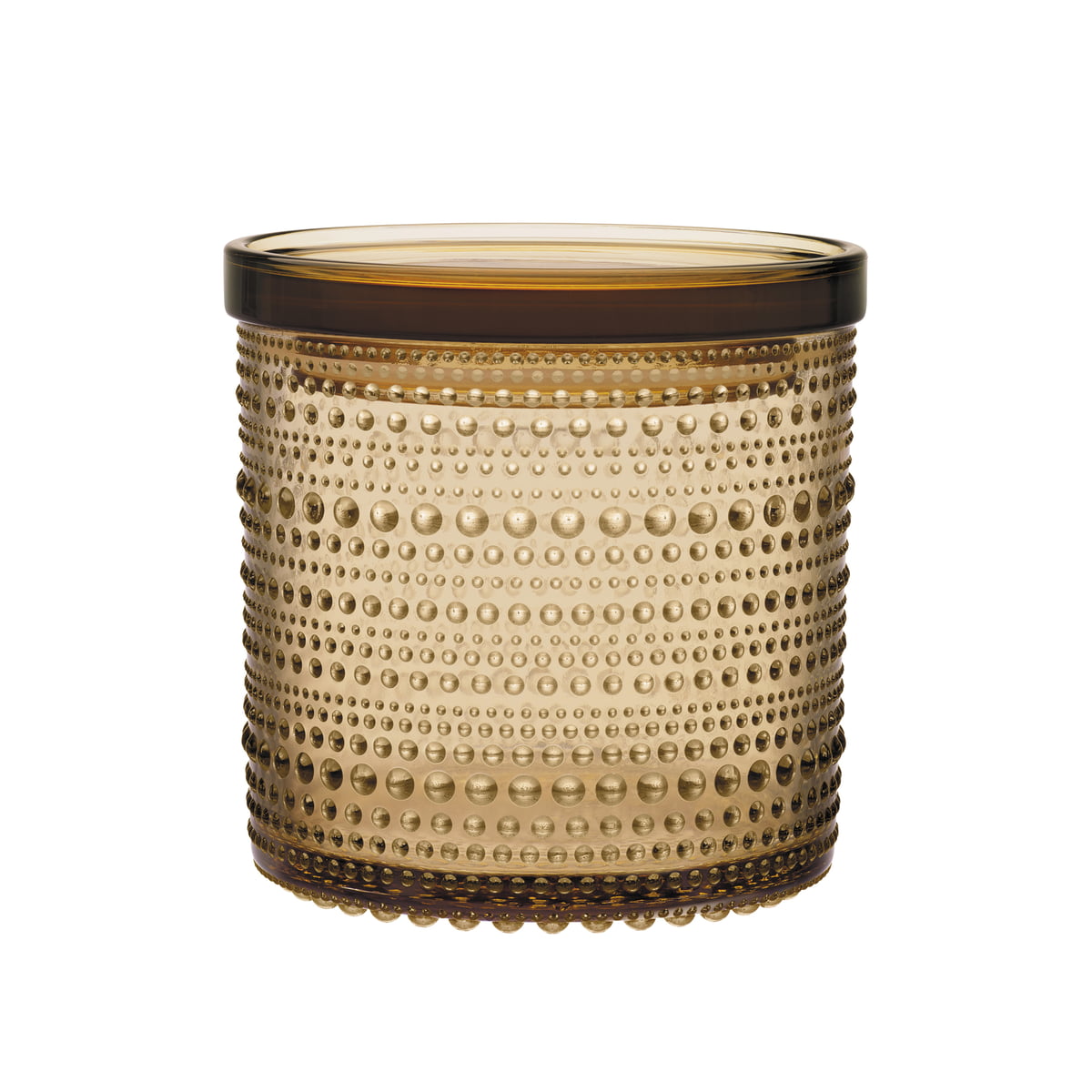 Iittala Емкость для хранения 11,4х11,6 см песочная Kastehelmi | https://grandposuda.com.ua