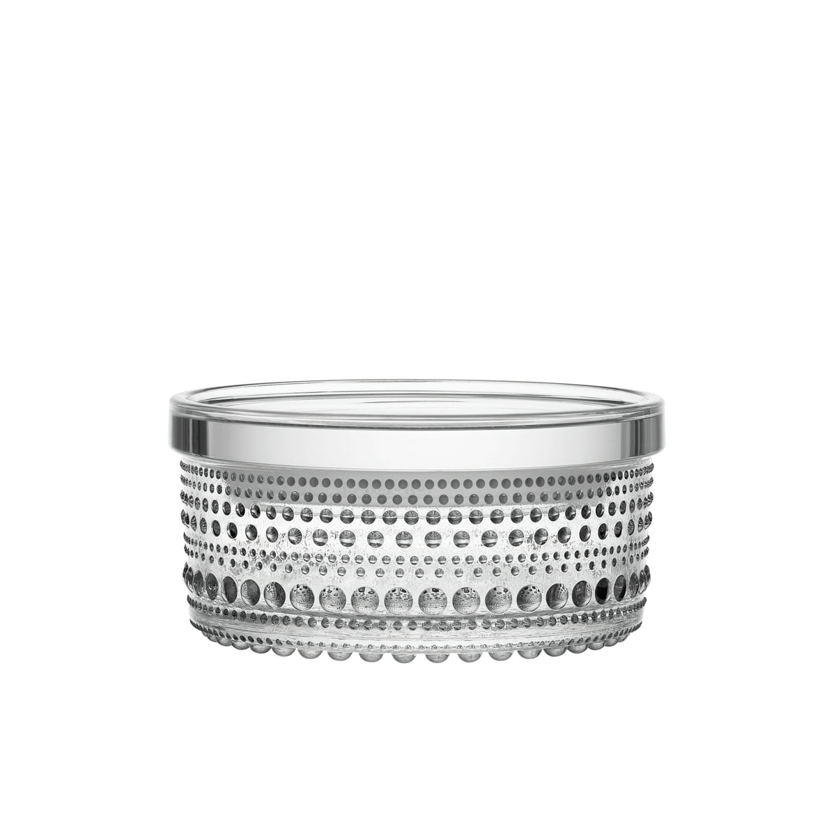 Iittala Емкость для хранения 5,7х11,6 см прозрачная Kastehelmi | https://grandposuda.com.ua