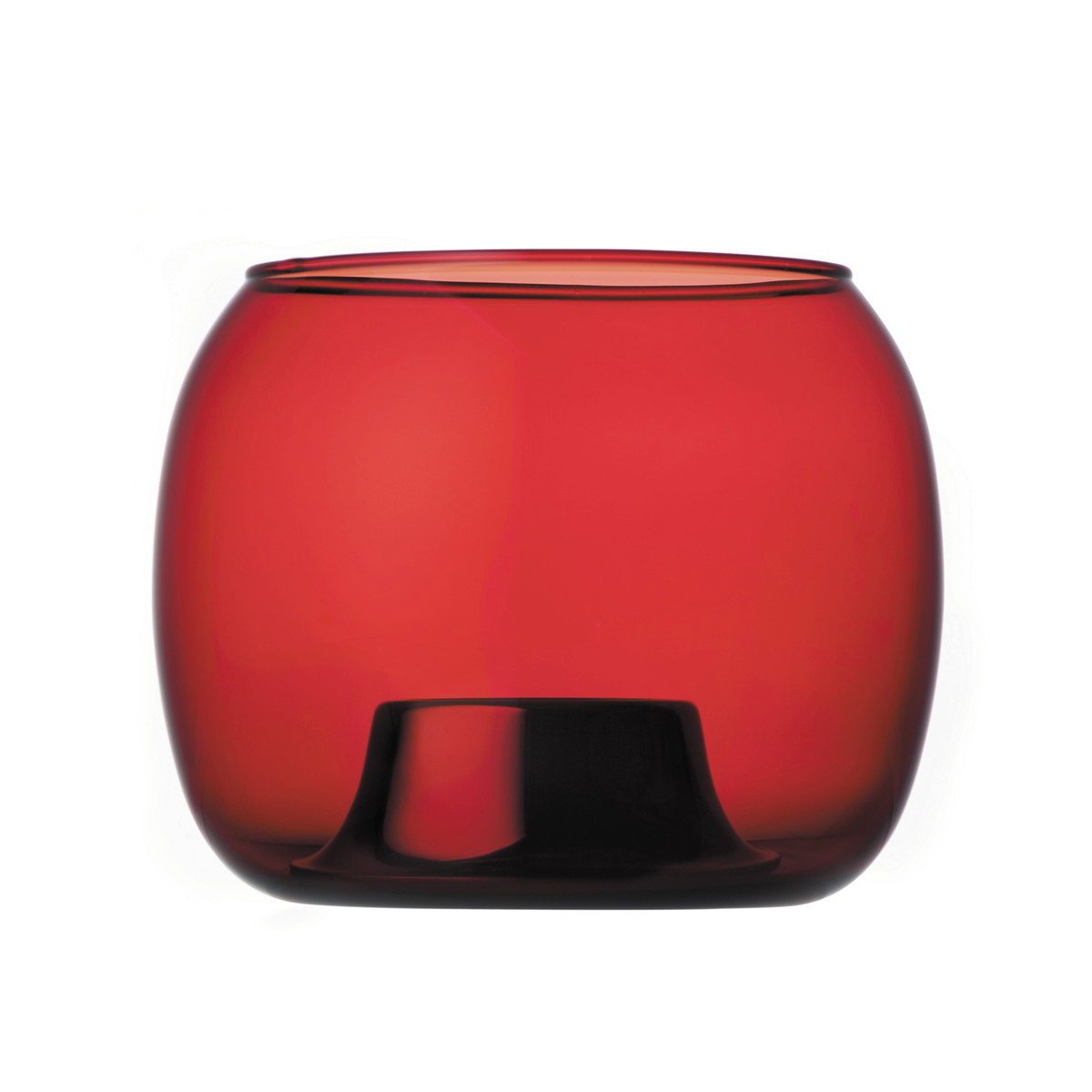 Iittala Підсвічник для чайної свічки 11,5х14,1 см червоний Kaasa | https://grandposuda.com.ua