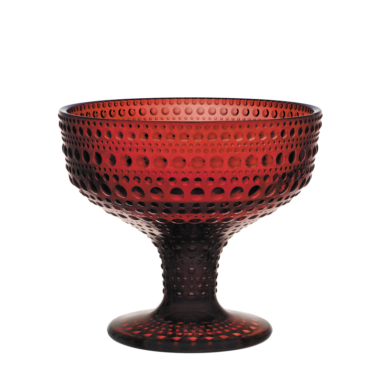 Iittala Чаша 350 мл червона Kastehelmi | https://grandposuda.com.ua