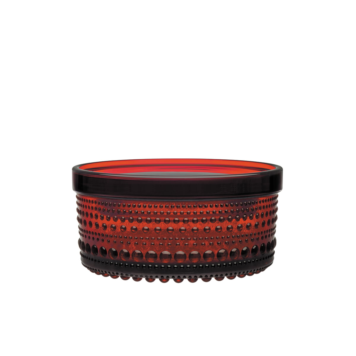 Iittala Емкость для хранения 5,7х11,6 см красная Kastehelmi | https://grandposuda.com.ua