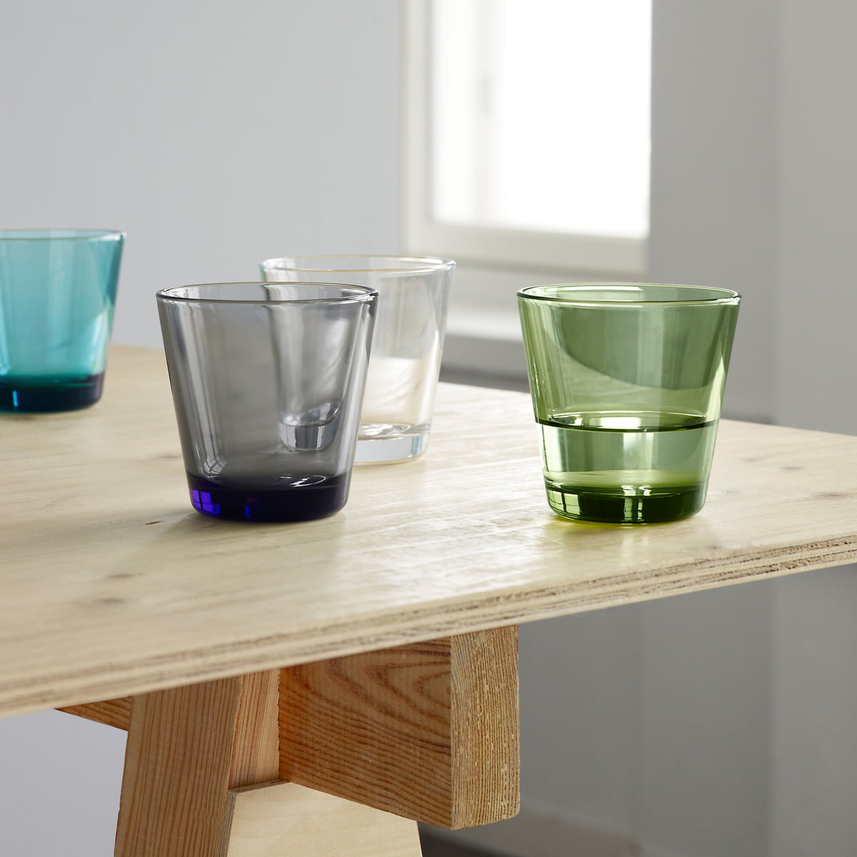 Iittala Стакан 210 мл изумрудно-зеленый Kartio | https://grandposuda.com.ua