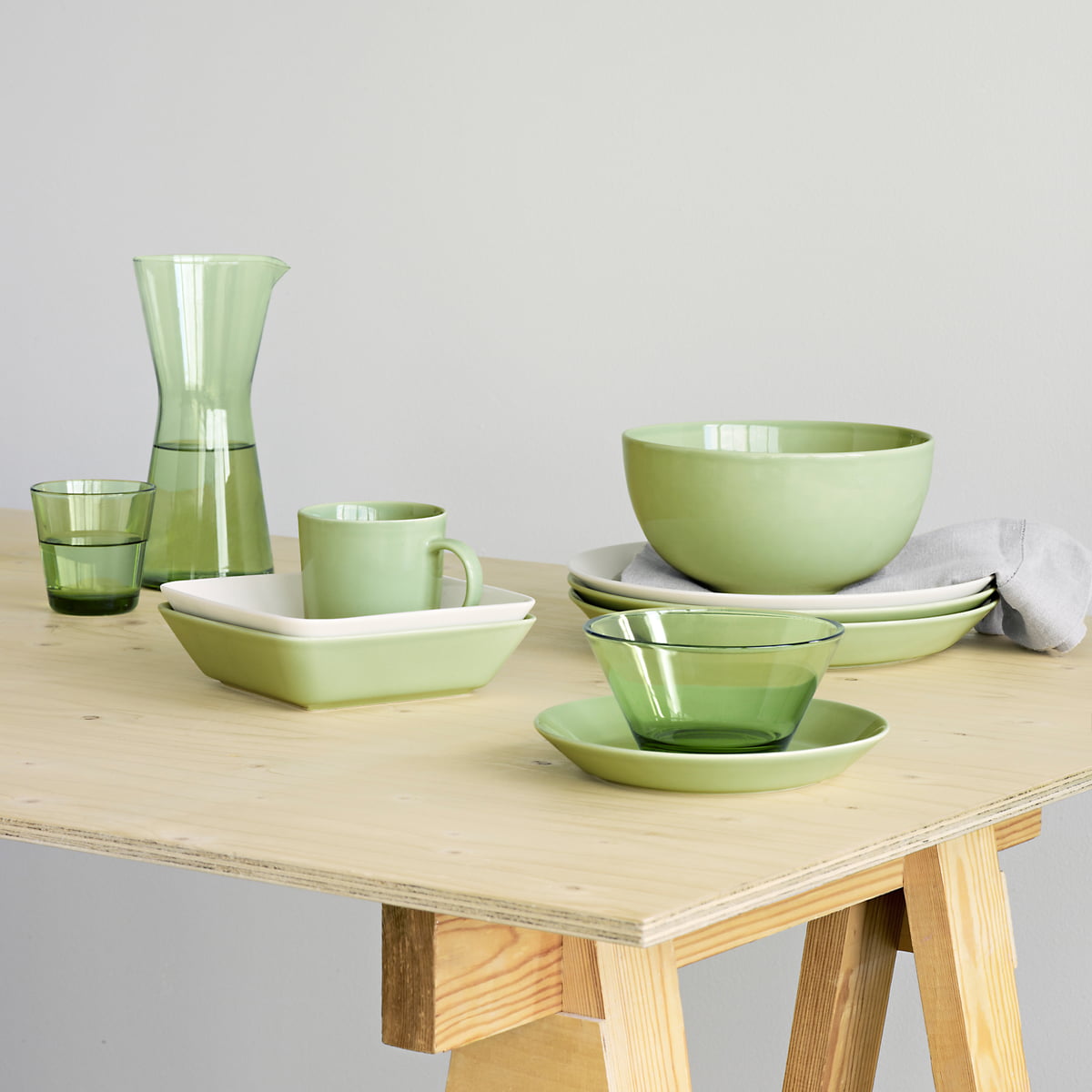 Iittala Стакан 210 мл изумрудно-зеленый Kartio | https://grandposuda.com.ua