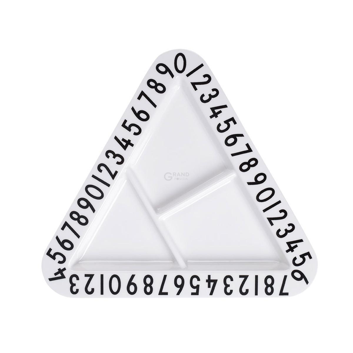 Design Letters Піднос 1,2x23,3x23,3 см білий AJ Melamin Snackteller Design Letters Піднос 1,2x23,3x23,3 см білий AJ Melamin Snackteller | https://grandposuda.com.ua