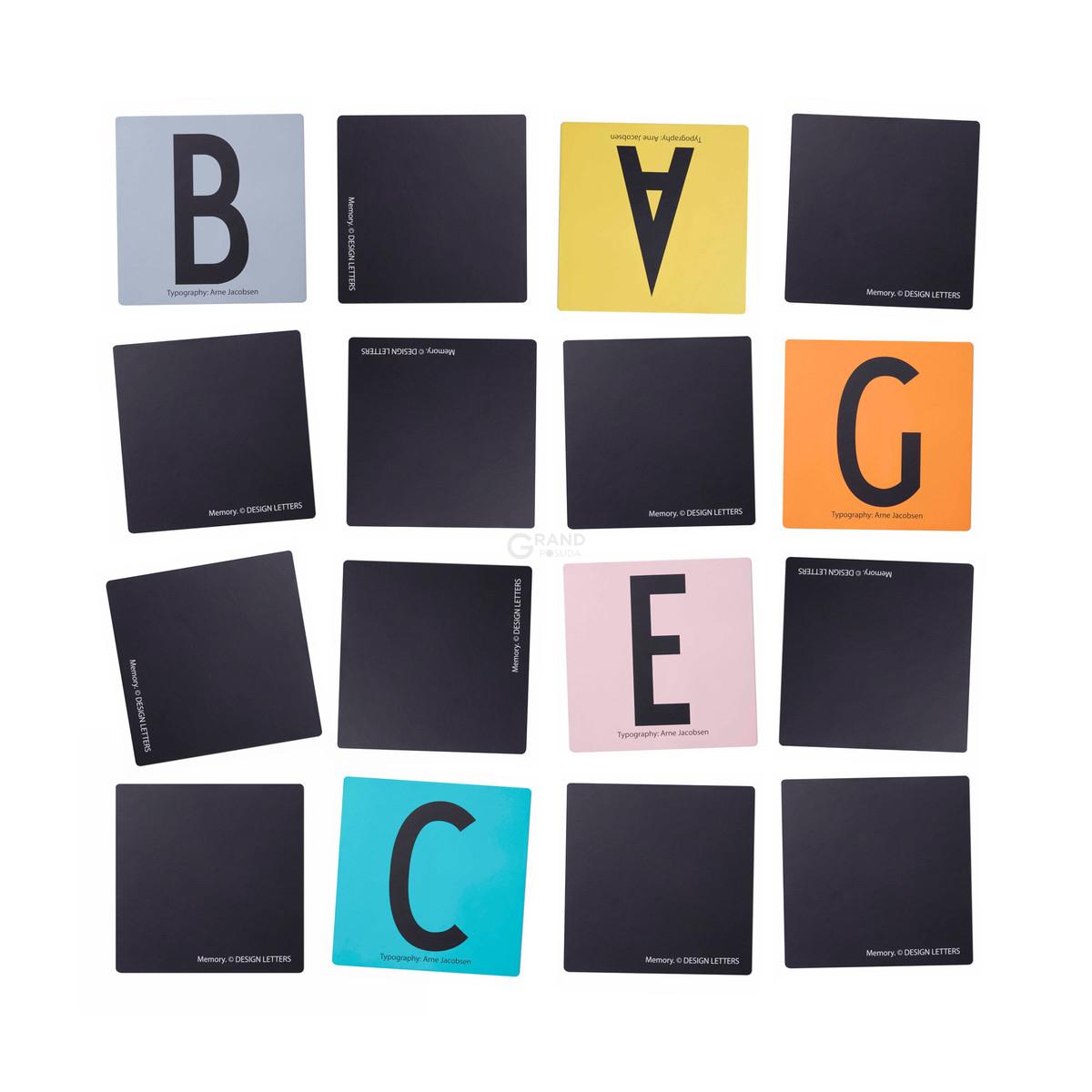 Design Letters Кубики 10x10x100 см AJ Memory Spiel | https://grandposuda.com.ua