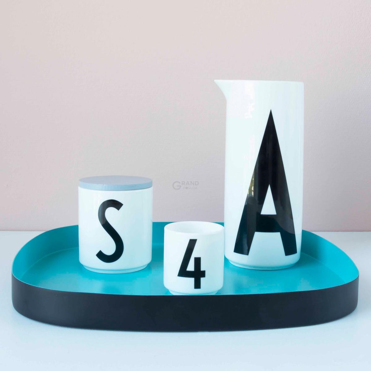 Design Letters Поднос 2,8x12x22,5 см розовый Television Tablett | https://grandposuda.com.ua