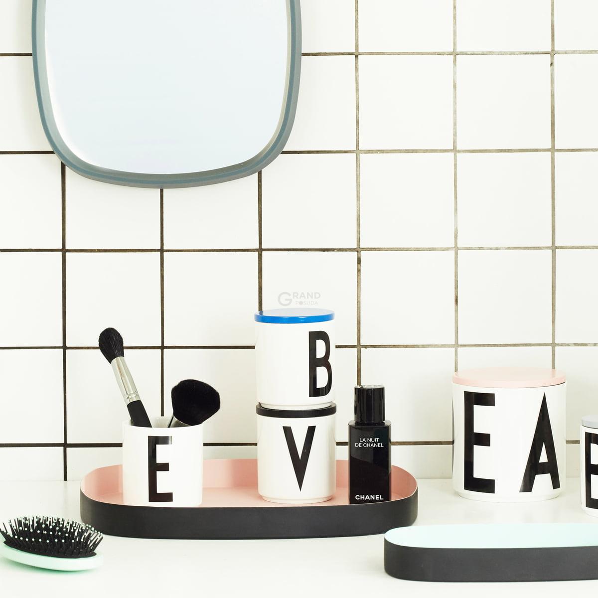 Design Letters Поднос 2,8x12x22,5 см розовый Television Tablett | https://grandposuda.com.ua