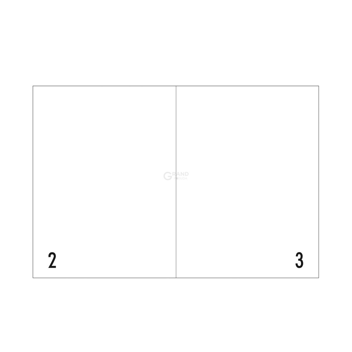 Design Letters Блокнот S 21,5x1,5x14,8 см черный AJ Personal Notizbuch A-Z | https://grandposuda.com.ua