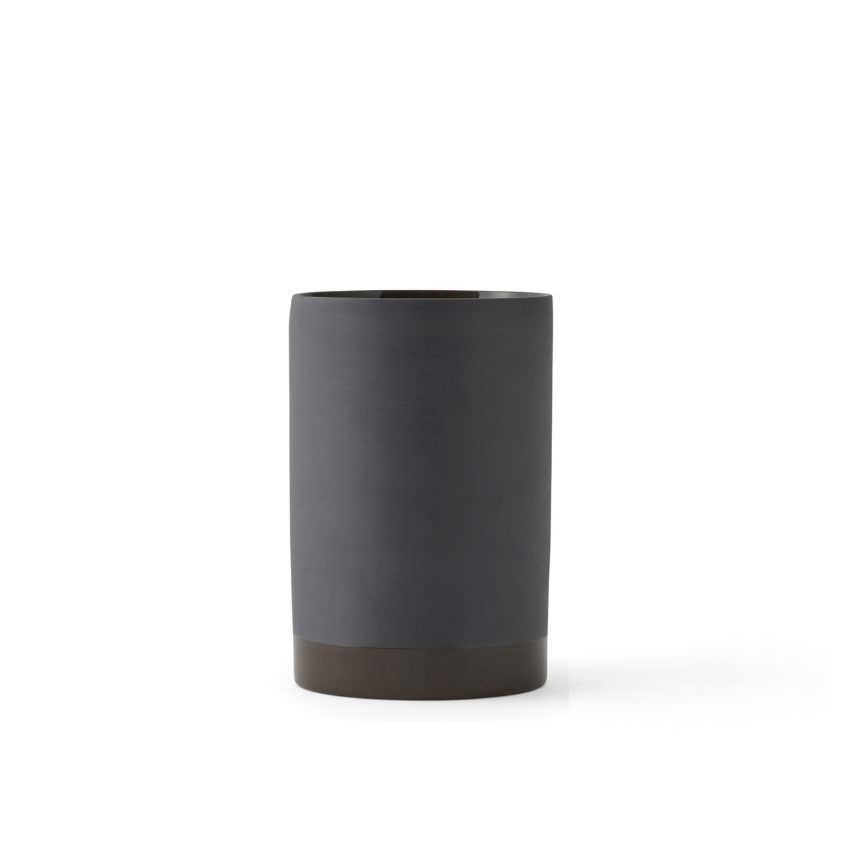 Ваза 20x12 см белая Cylindrical Menu | https://grandposuda.com.ua