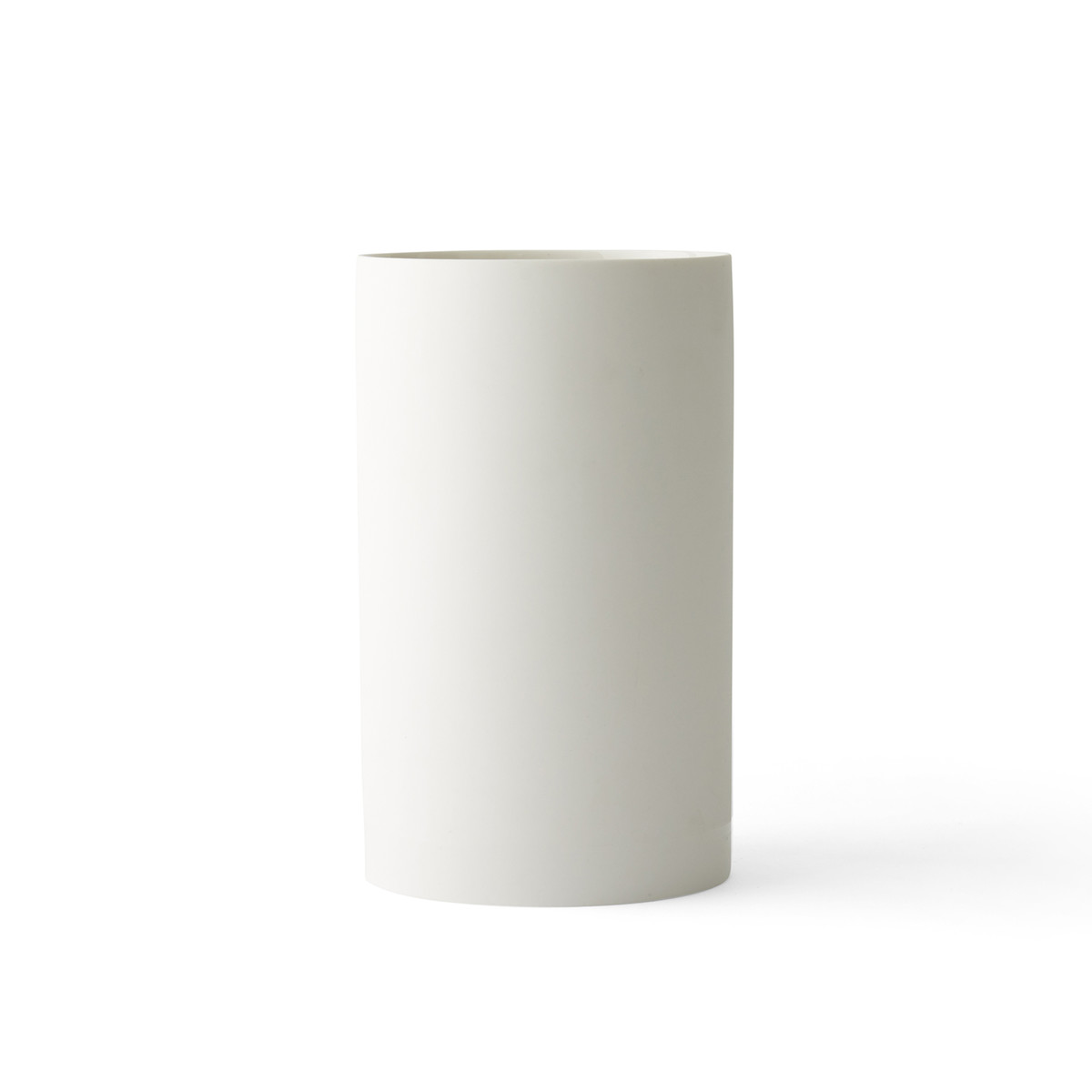 Ваза 20x12 см белая Cylindrical Menu | https://grandposuda.com.ua