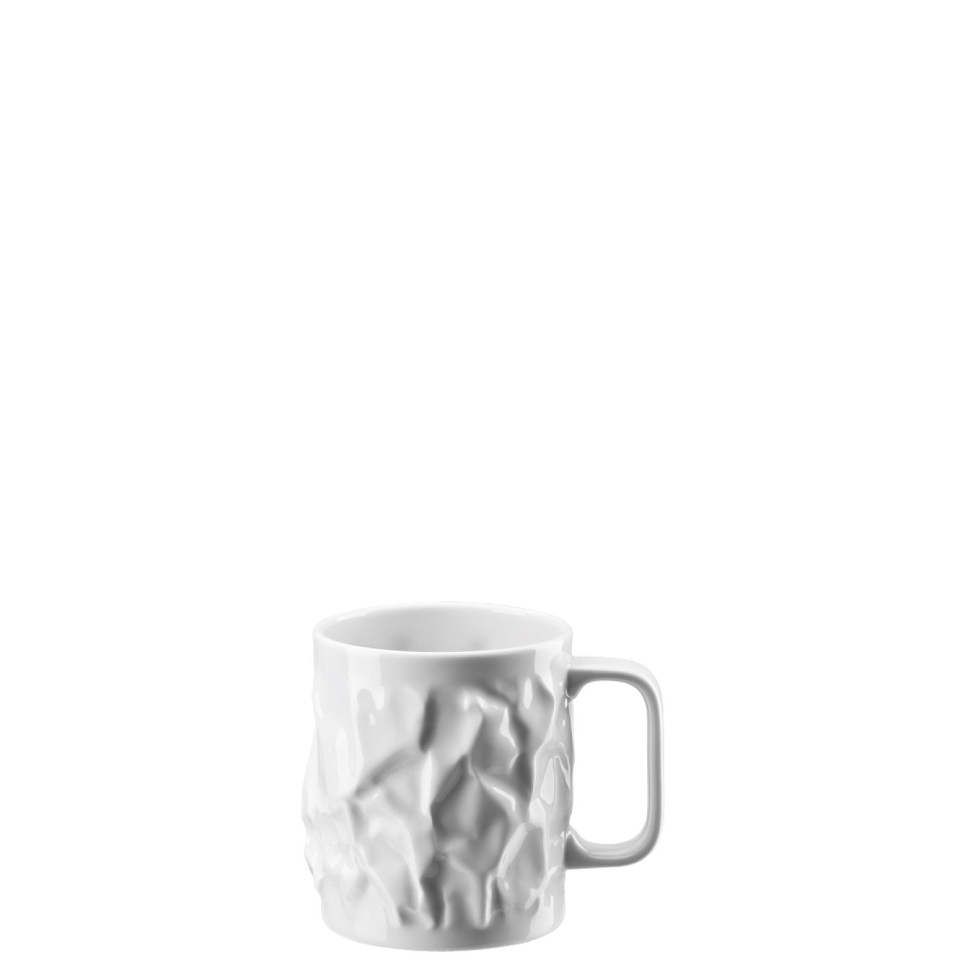 Rosenthal Кружка с ручкой 0.525 л белая Bag vase | https://grandposuda.com.ua