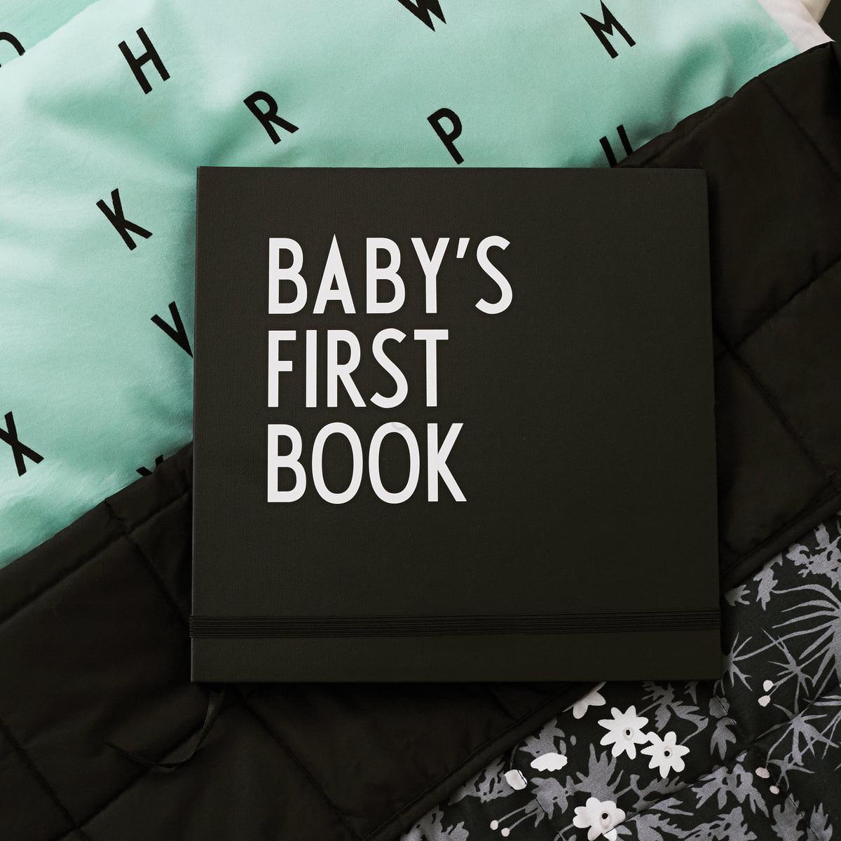 Design Letters Блокнот 2,5x25x25 см світло-бірюзовий Babys First Book | https://grandposuda.com.ua