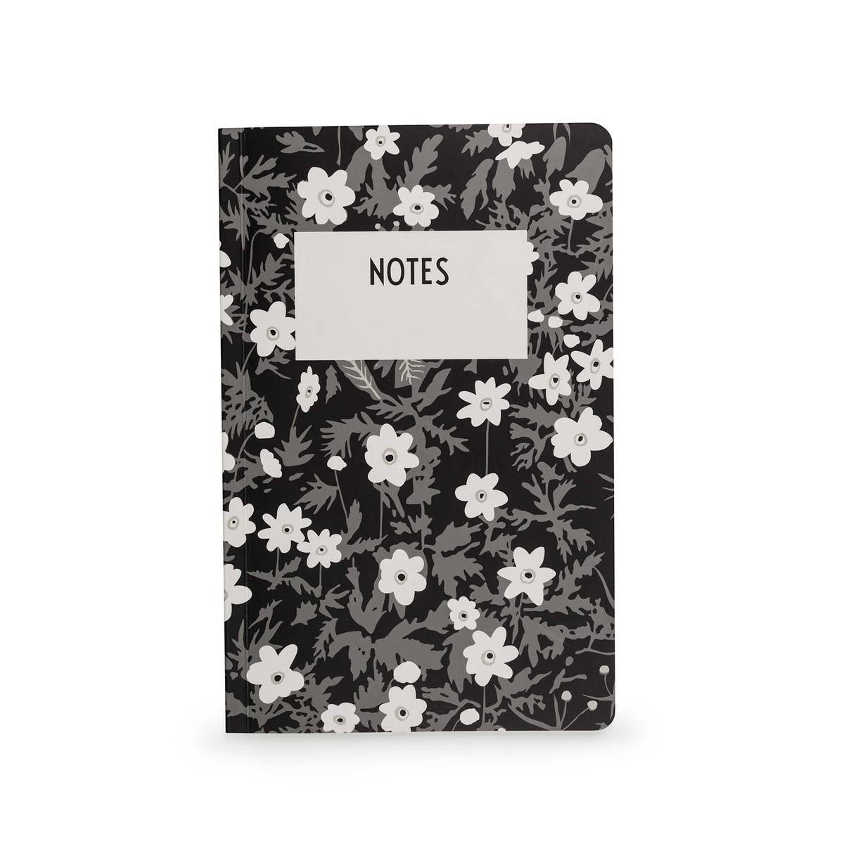 Design Letters Блокнот 0,5x13,6x21 см сірий AJ Vintage Flowers Notizbuch | https://grandposuda.com.ua