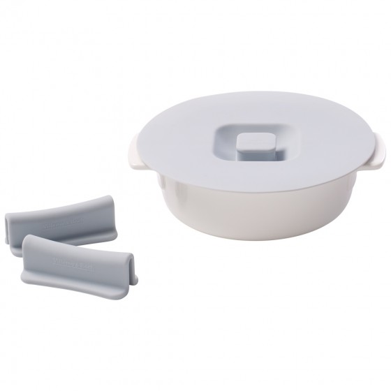 Villeroy & Boch Форма для запекания с силиконовой крышкой 15 см, овальная набор 4 предмета Clever Cooking | https://grandposuda.com.ua