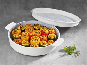 Villeroy & Boch Блюдо сервировочное круглое 26 см Blue Clever Cooking | https://grandposuda.com.ua