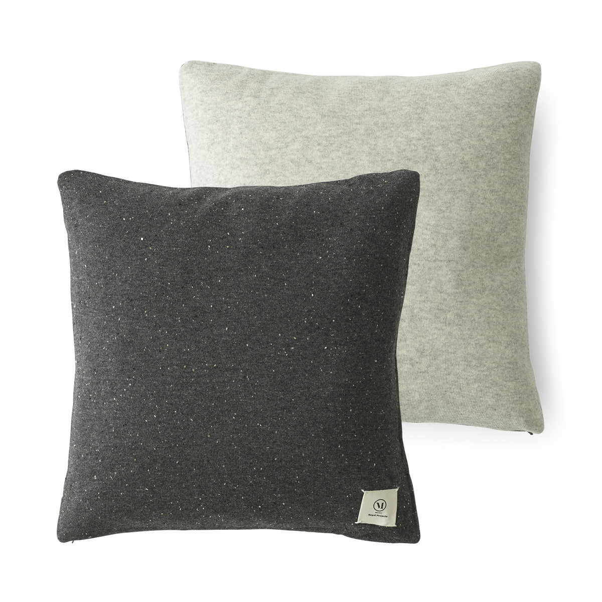 Декоративные подушки 50x50 см темно-серая/светло-серая Color Pillow Menu | https://grandposuda.com.ua