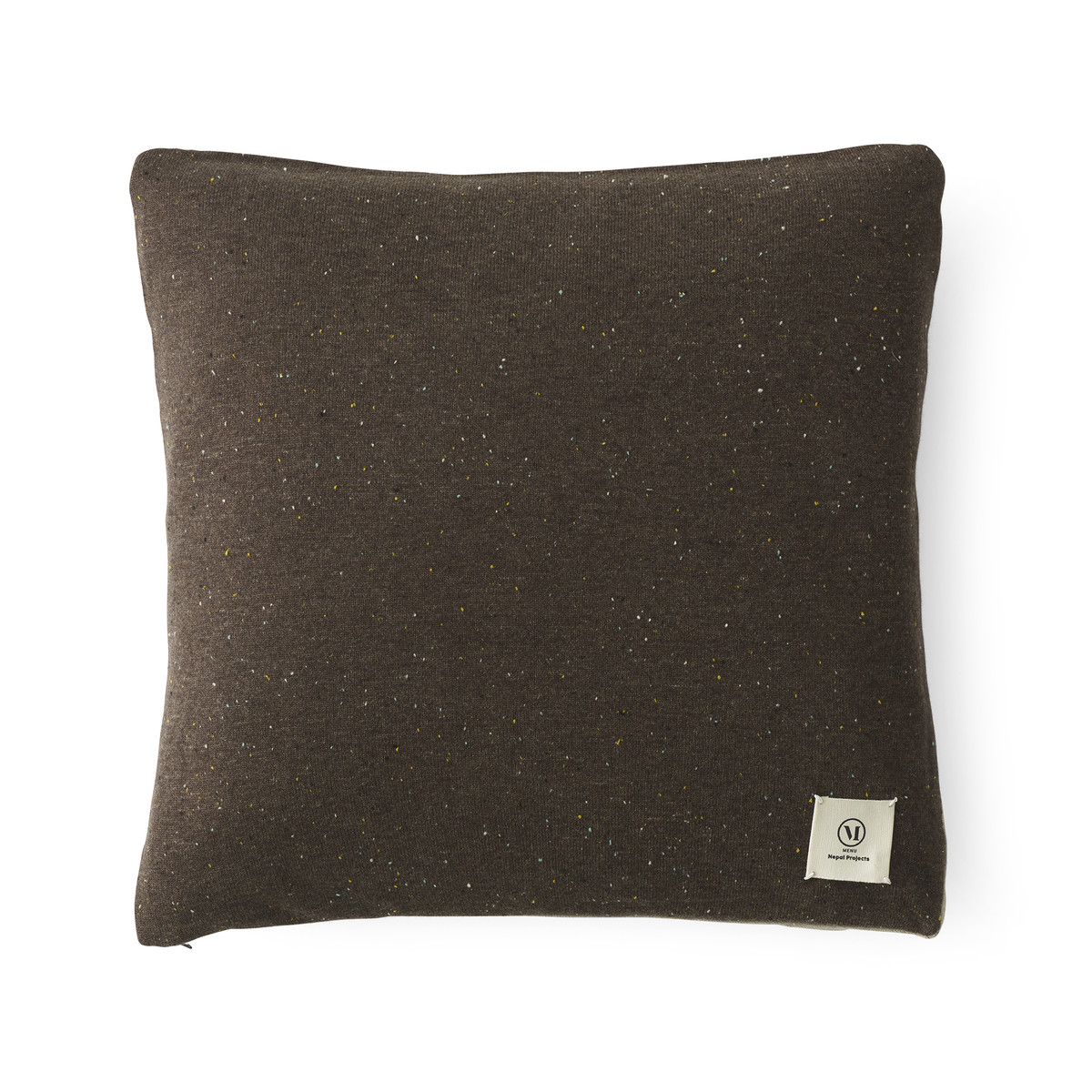 Декоративні подушки 50x50 см коричнева / пісочна Color Pillow Menu | https://grandposuda.com.ua