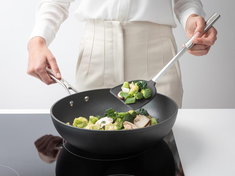 Brabantia Лопатка силиконовая широкая | https://grandposuda.com.ua