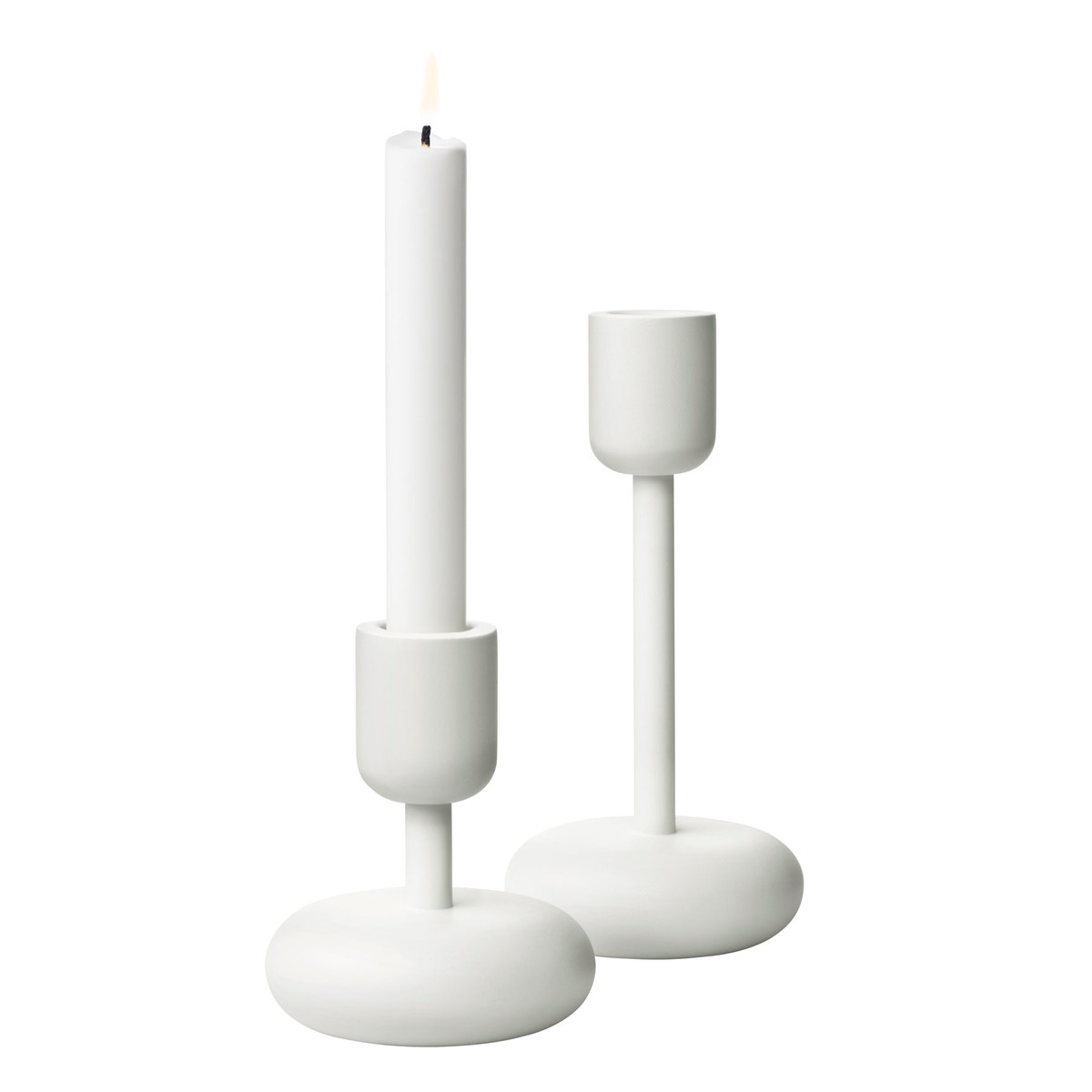 Iittala Підсвічник 18,3х9х9х8,6 см червоний Nappula | https://grandposuda.com.ua