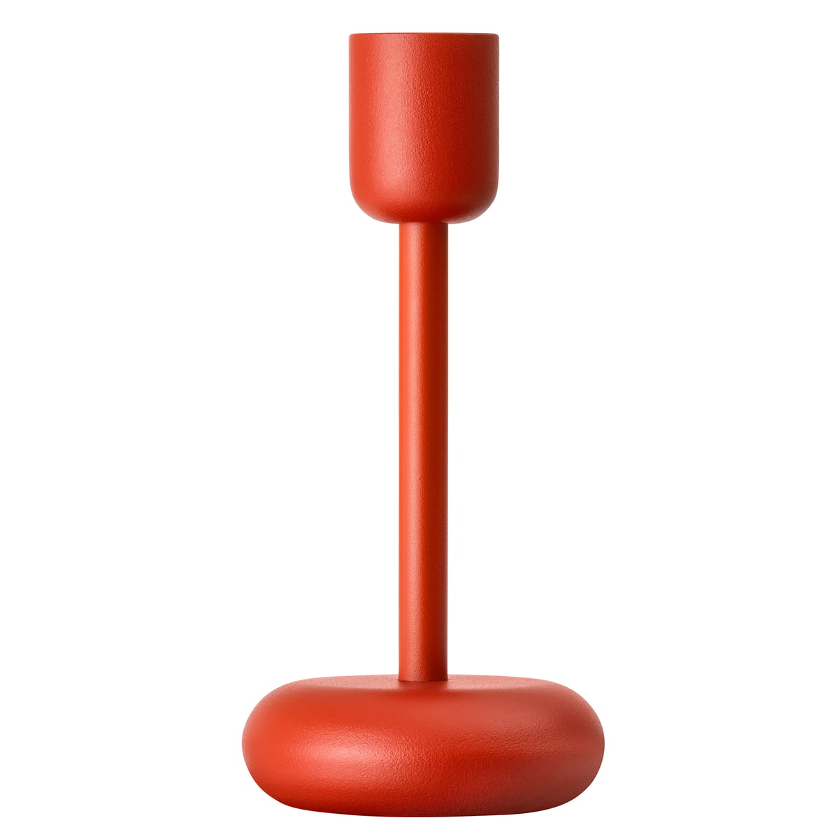 Iittala Підсвічник 18,3х9х9х8,6 см червоний Nappula | https://grandposuda.com.ua