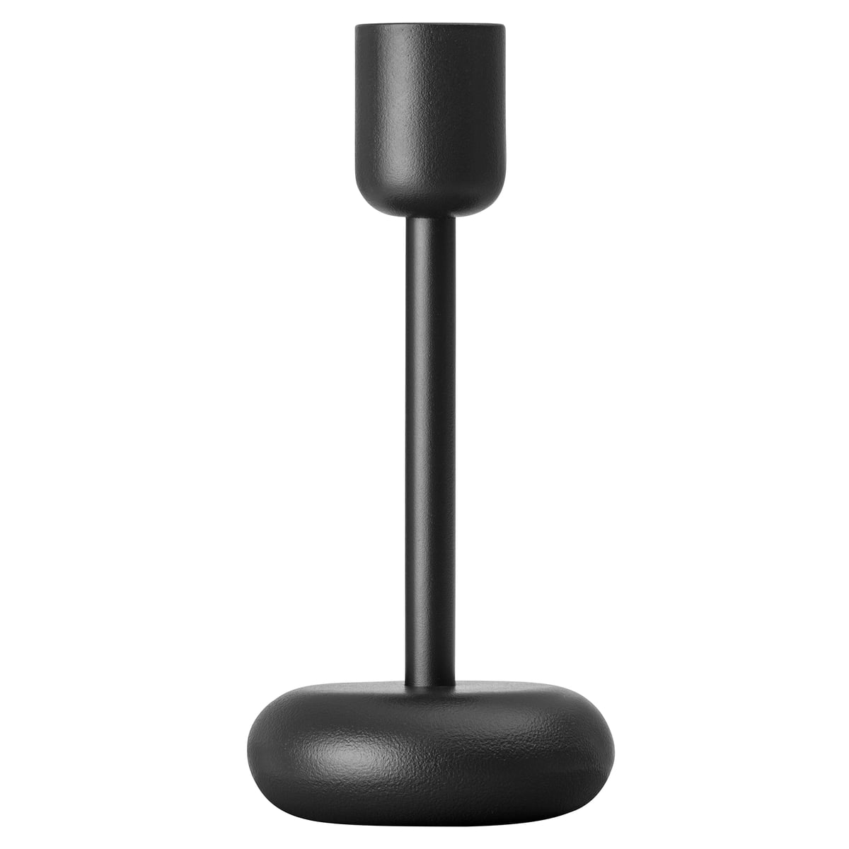 Iittala Подсвечник 18,3х9х9х8,6 см темно-серый Nappula | https://grandposuda.com.ua