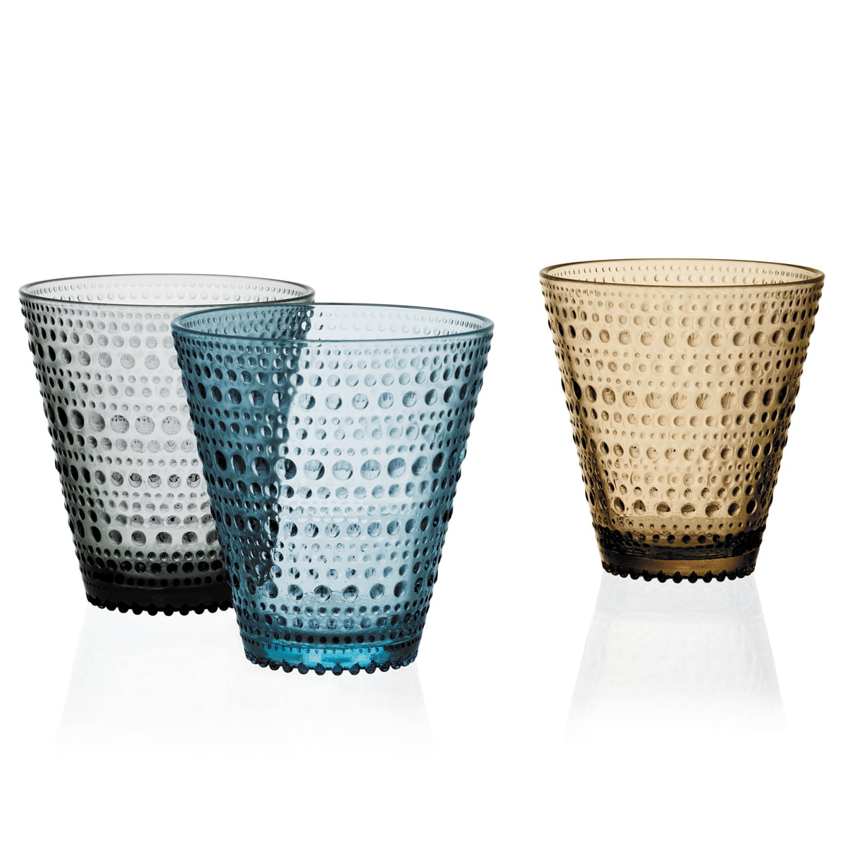 Iittala Набор стаканов 300 мл красных Kastehelmi | https://grandposuda.com.ua