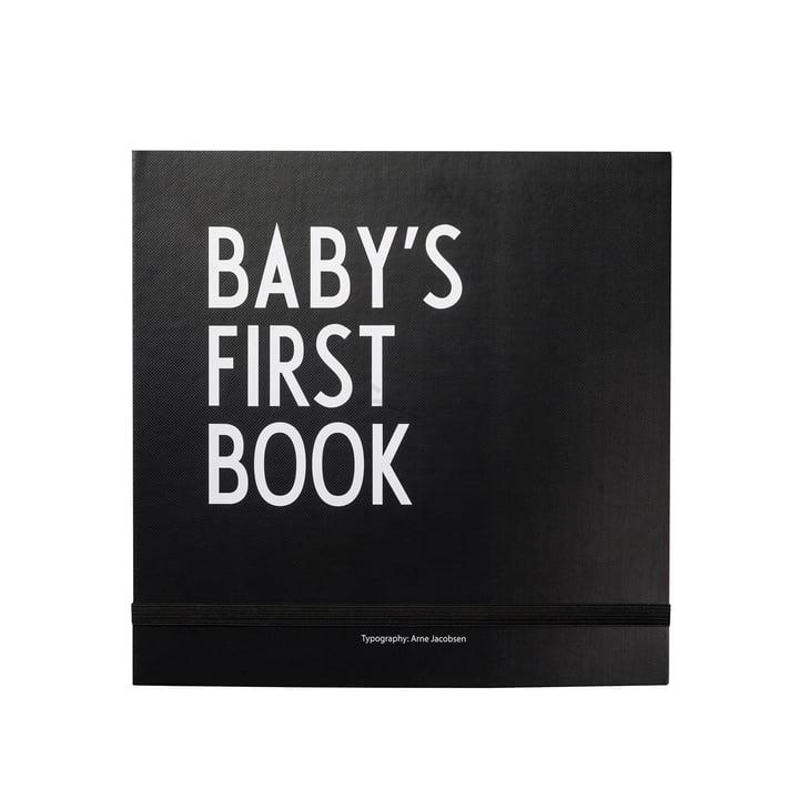 Design Letters Блокнот 2,5x25x25 см черный Baby's First Book | https://grandposuda.com.ua