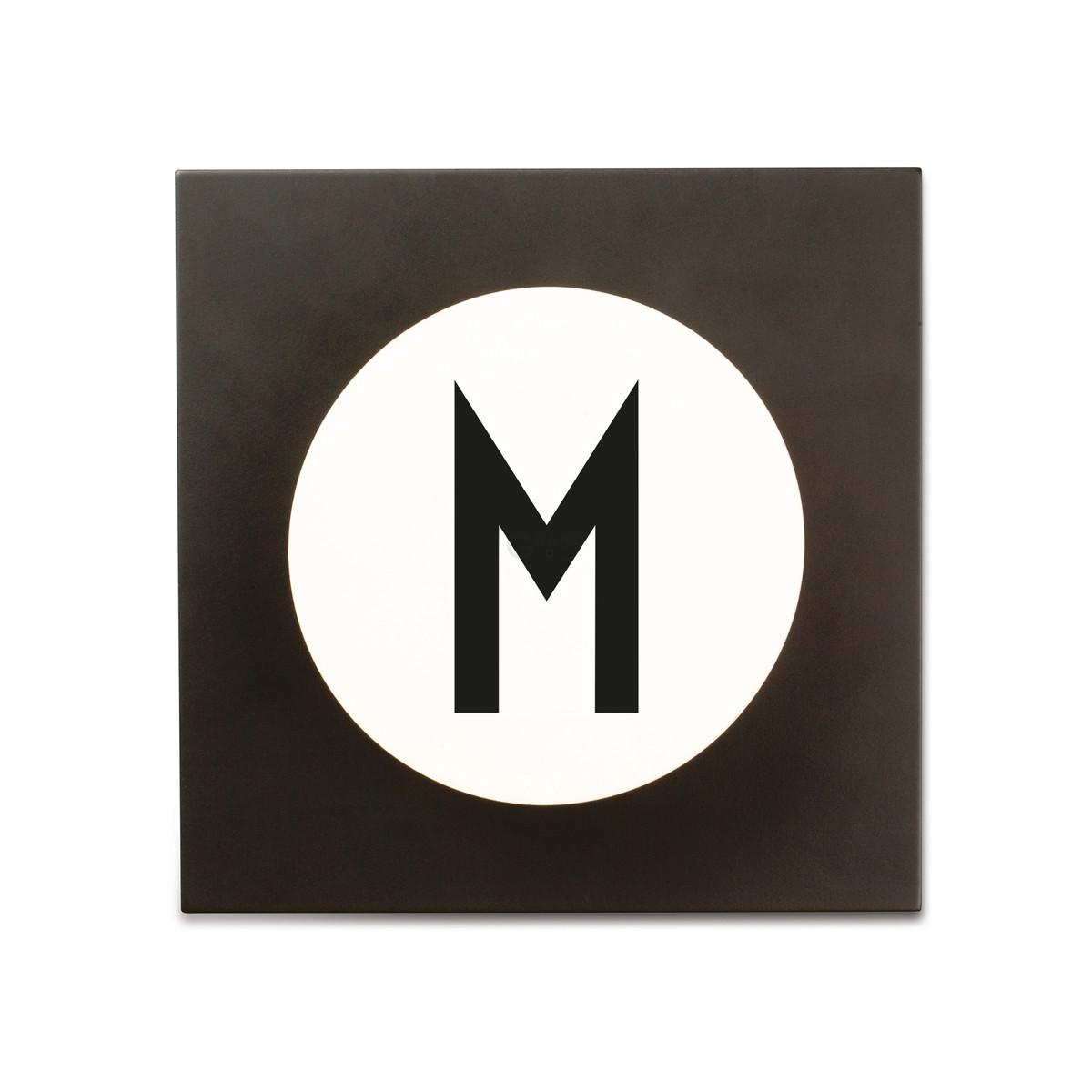 Design Letters Крючки для одежды M 14x14x9 см черно-белые Hook2 Letter Wandhaken | https://grandposuda.com.ua