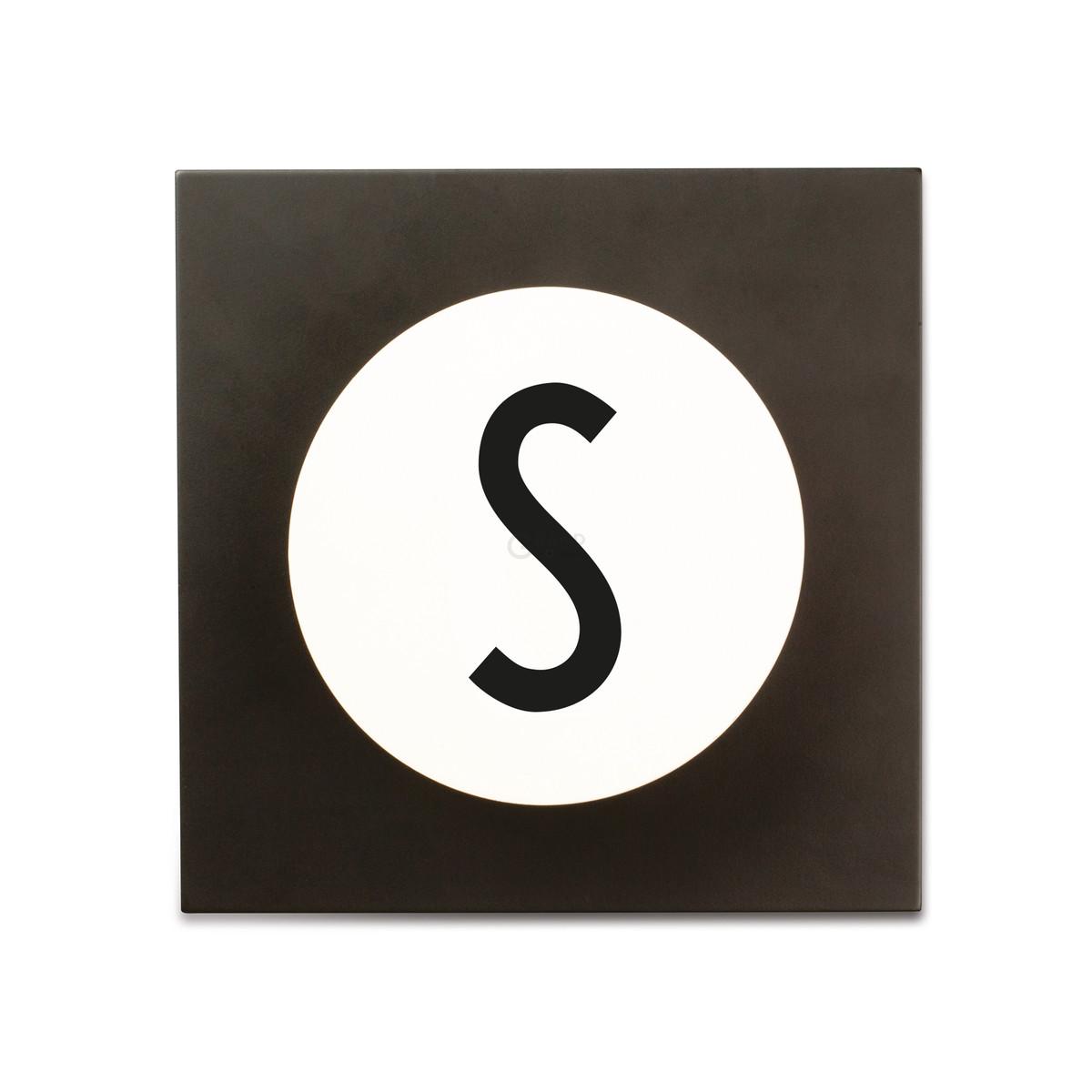 Design Letters Крючки для одежды S 14x14x9 см черно-белые Hook2 Letter Wandhaken | https://grandposuda.com.ua