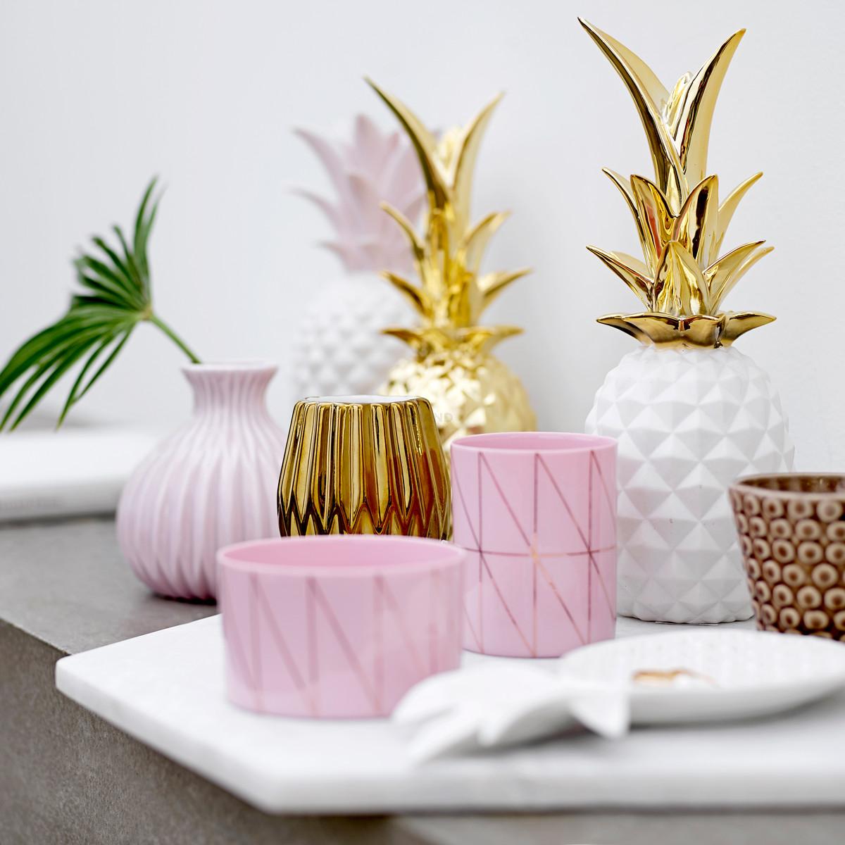 Bloomingville Статуэтка 24x9 см золотая DekoAnanas | https://grandposuda.com.ua