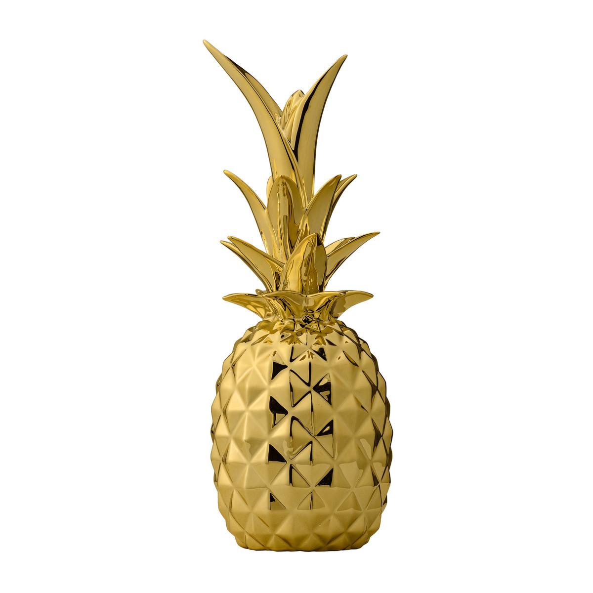 Bloomingville Статуэтка 24x9 см золотая DekoAnanas | https://grandposuda.com.ua