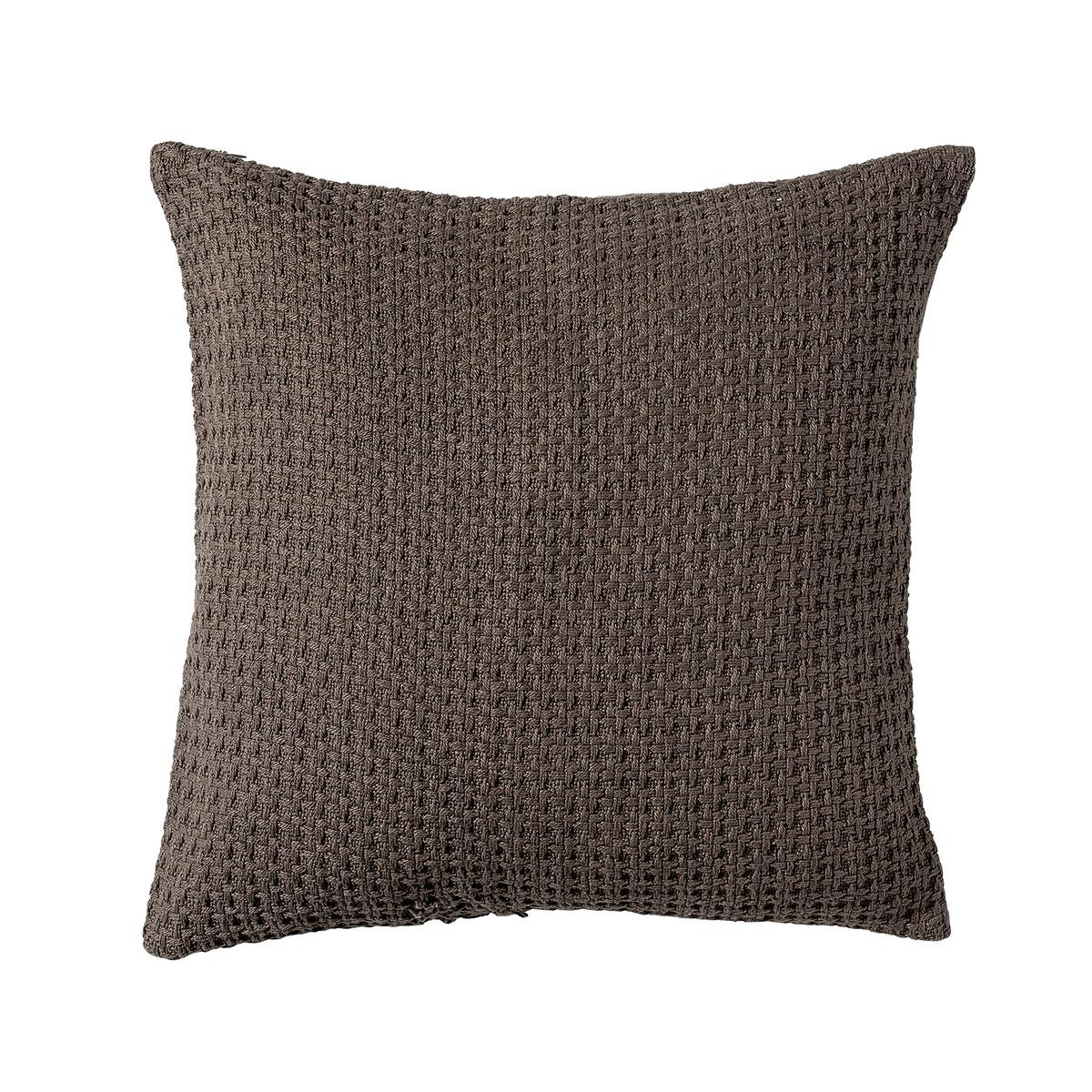 Bloomingville Подушка 12x50x50 см серая Kissen | https://grandposuda.com.ua