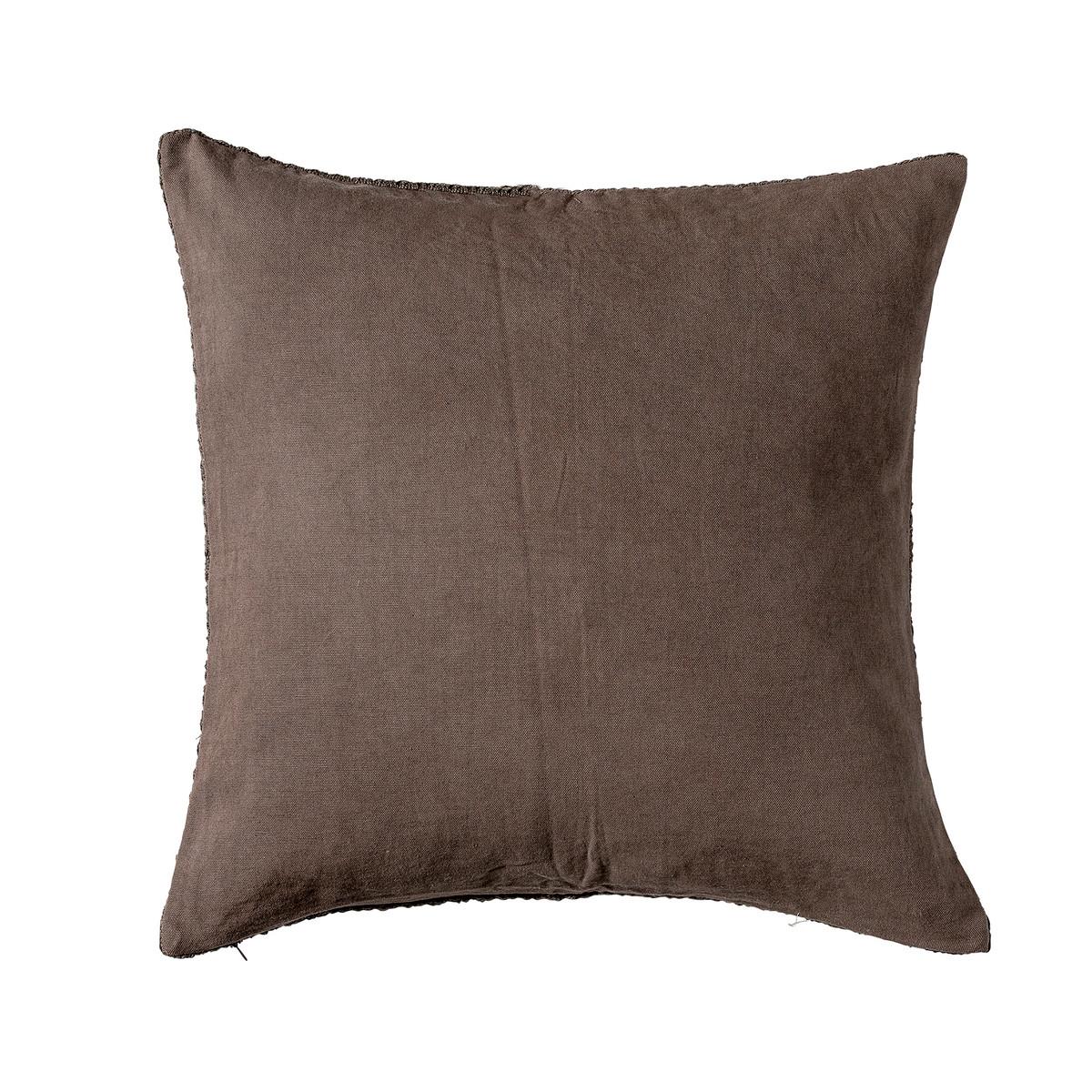 Bloomingville Подушка 12x50x50 см серая Kissen | https://grandposuda.com.ua