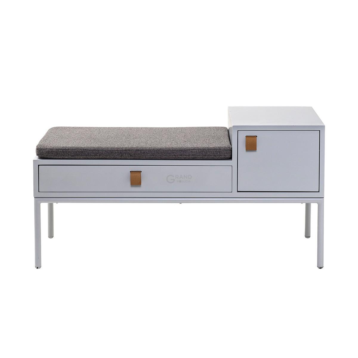 Bloomingville Тумба 50x40x100 см сіра Telefonbank | https://grandposuda.com.ua