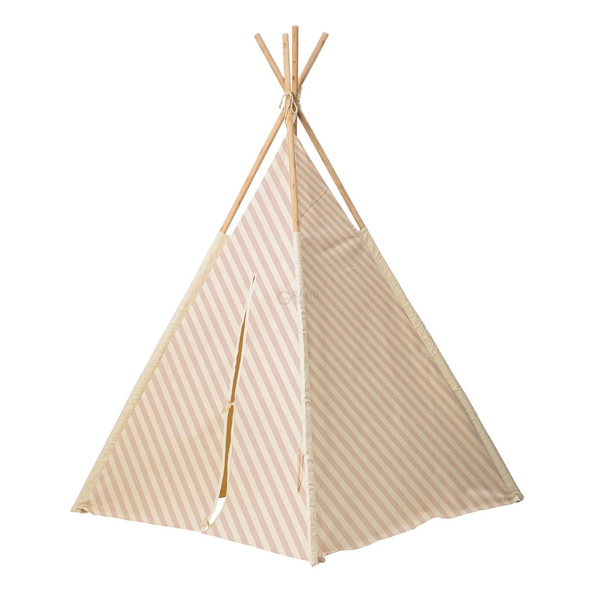 Bloomingville Палатка 160x130x130 см бежевая Tipi Zelt | https://grandposuda.com.ua