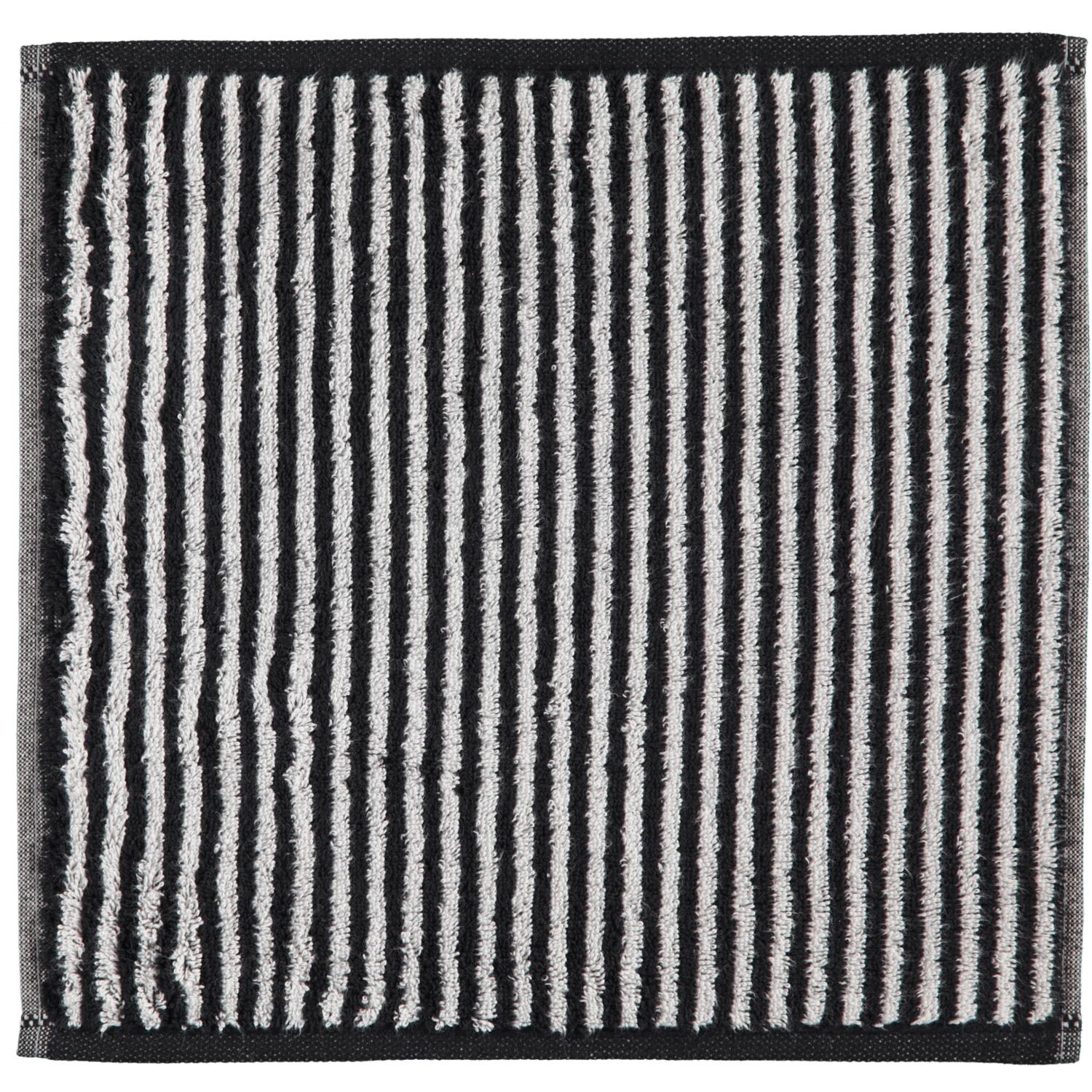 Полотенце 30 х 30 см Black Zoom Stripes Cawo | https://grandposuda.com.ua