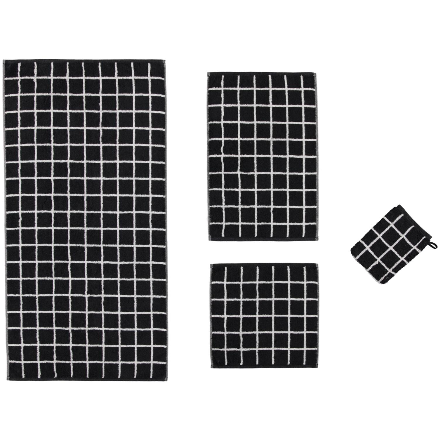 Полотенце 30 х 30 см Black Zoom Karo Cawo | https://grandposuda.com.ua