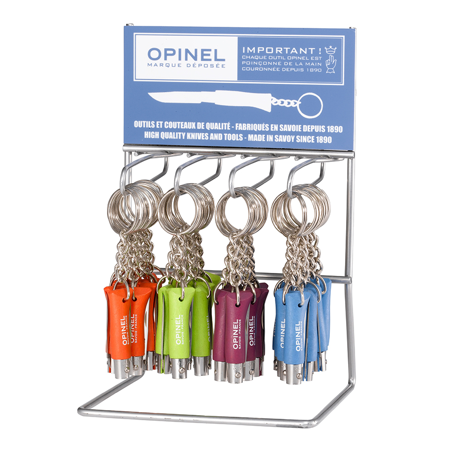 Opinel Дисплей з 36 ножами на брелоку 3,5 см мульти Stainless Steel | https://grandposuda.com.ua