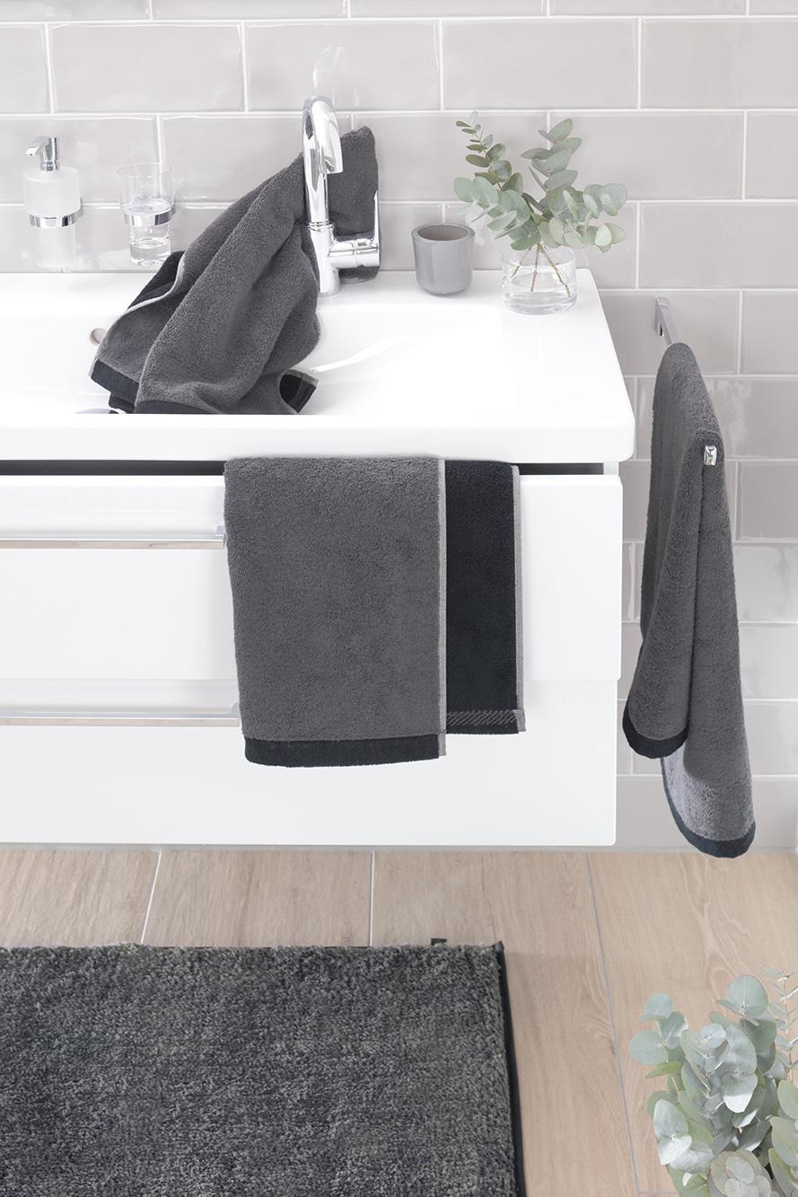Полотенце 30 х 30 см Anthrazit Plaid Cawo | https://grandposuda.com.ua