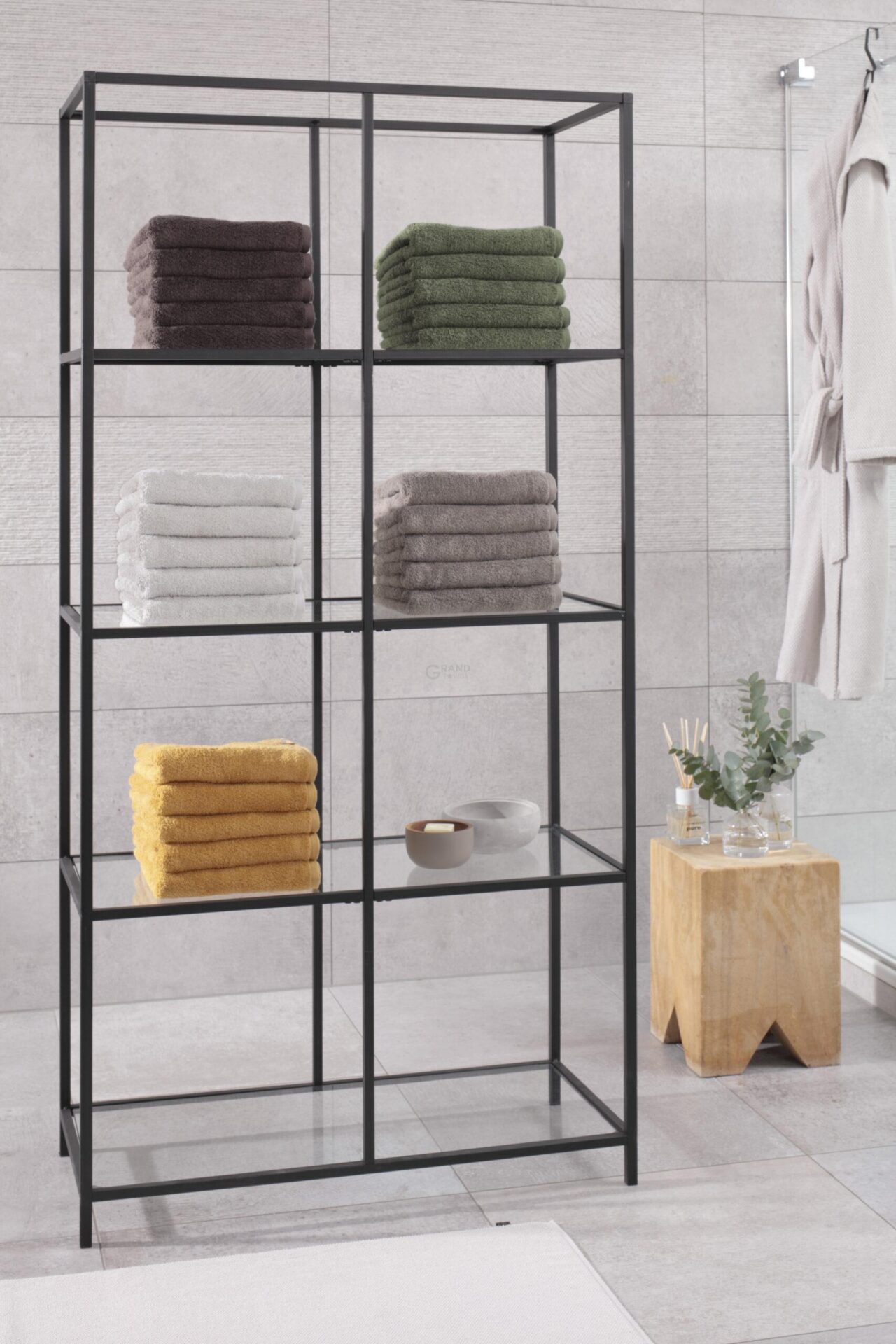 Полотенце 30 х 30 см Anthrazit Heritage Cawo | https://grandposuda.com.ua