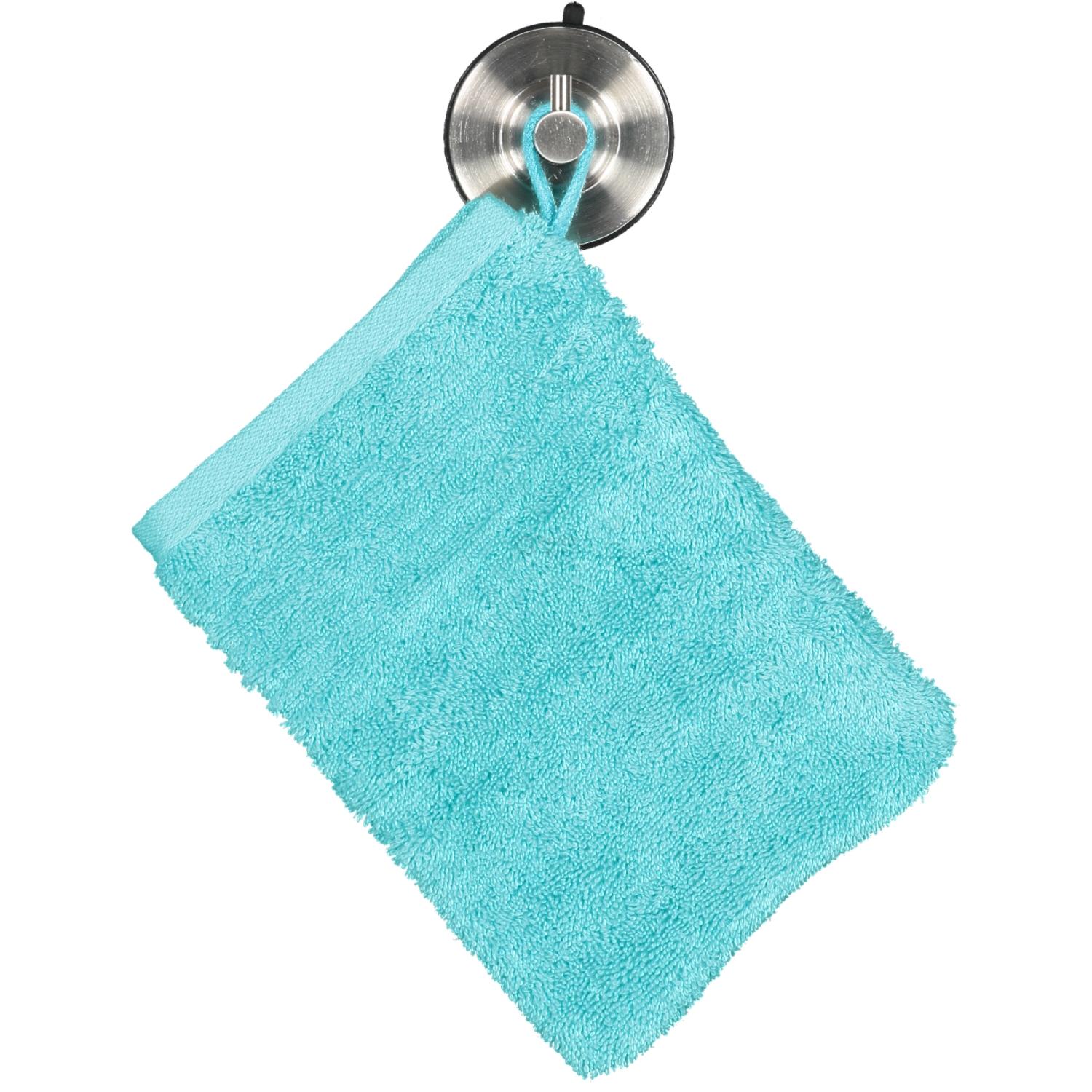 Мочалка-рукавиця 16 х 22 см Turquoise Essential Cawo | https://grandposuda.com.ua