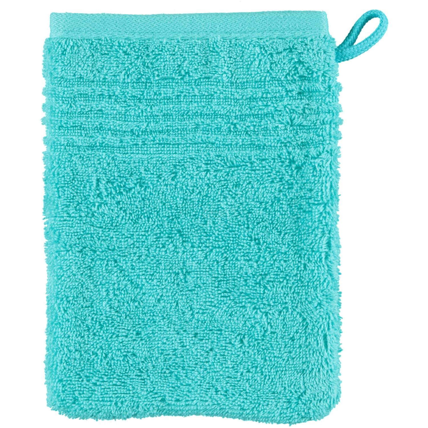 Мочалка-варежка 16 х 22 см Turquoise Essential Cawo | https://grandposuda.com.ua