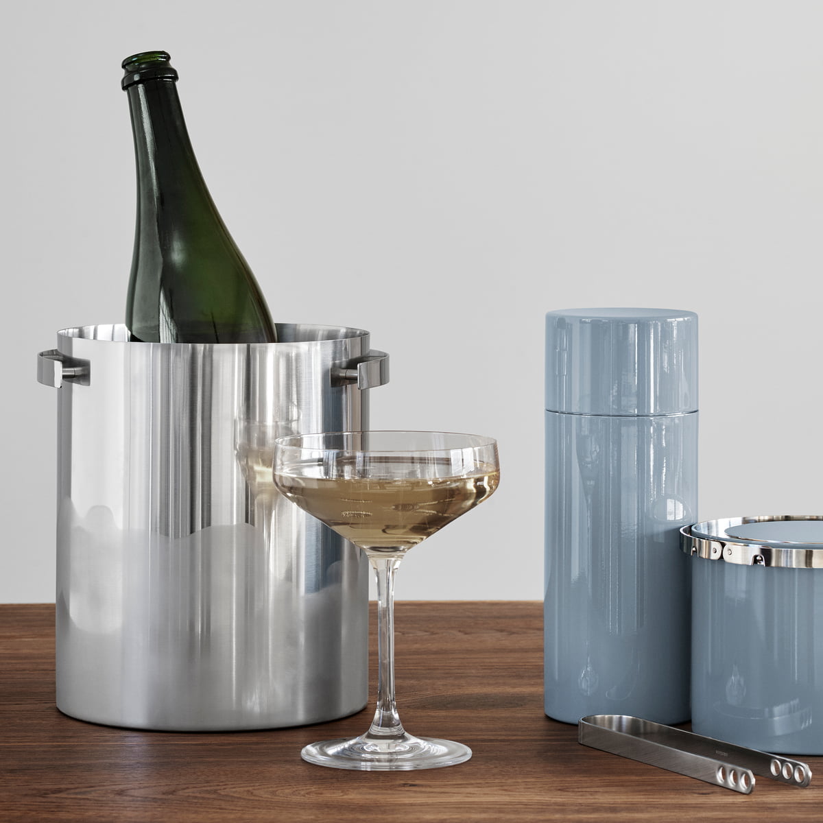 Відро для шампанського 21,5 см Cylinda Line Stelton | https://grandposuda.com.ua
