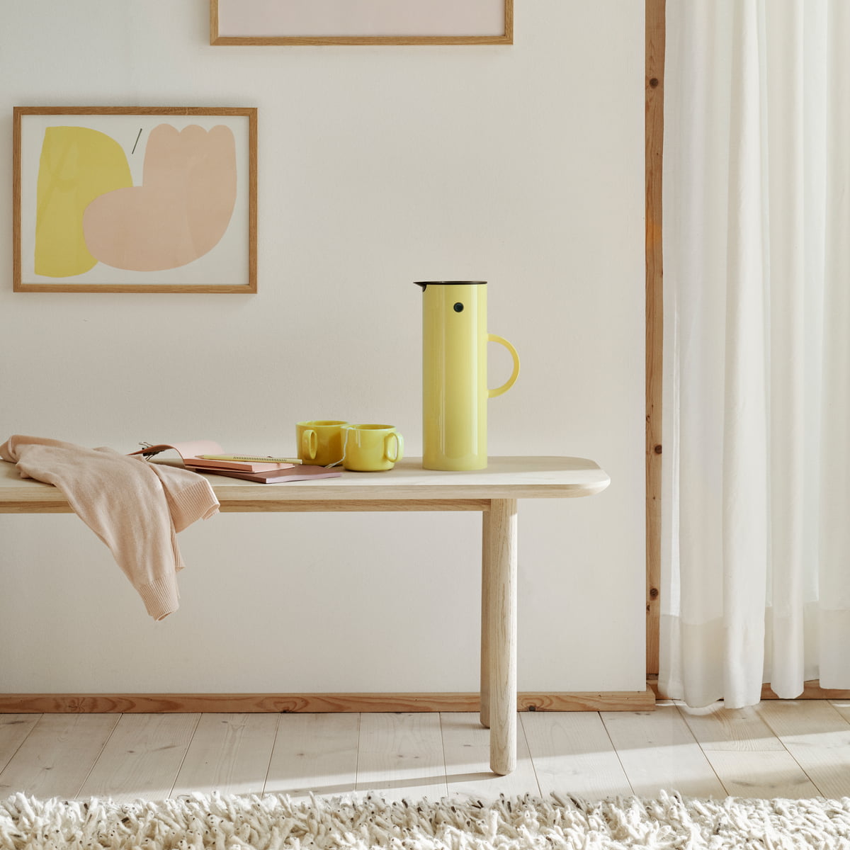 Термокувшин 1 л светло-зеленый EM 77 Stelton | https://grandposuda.com.ua