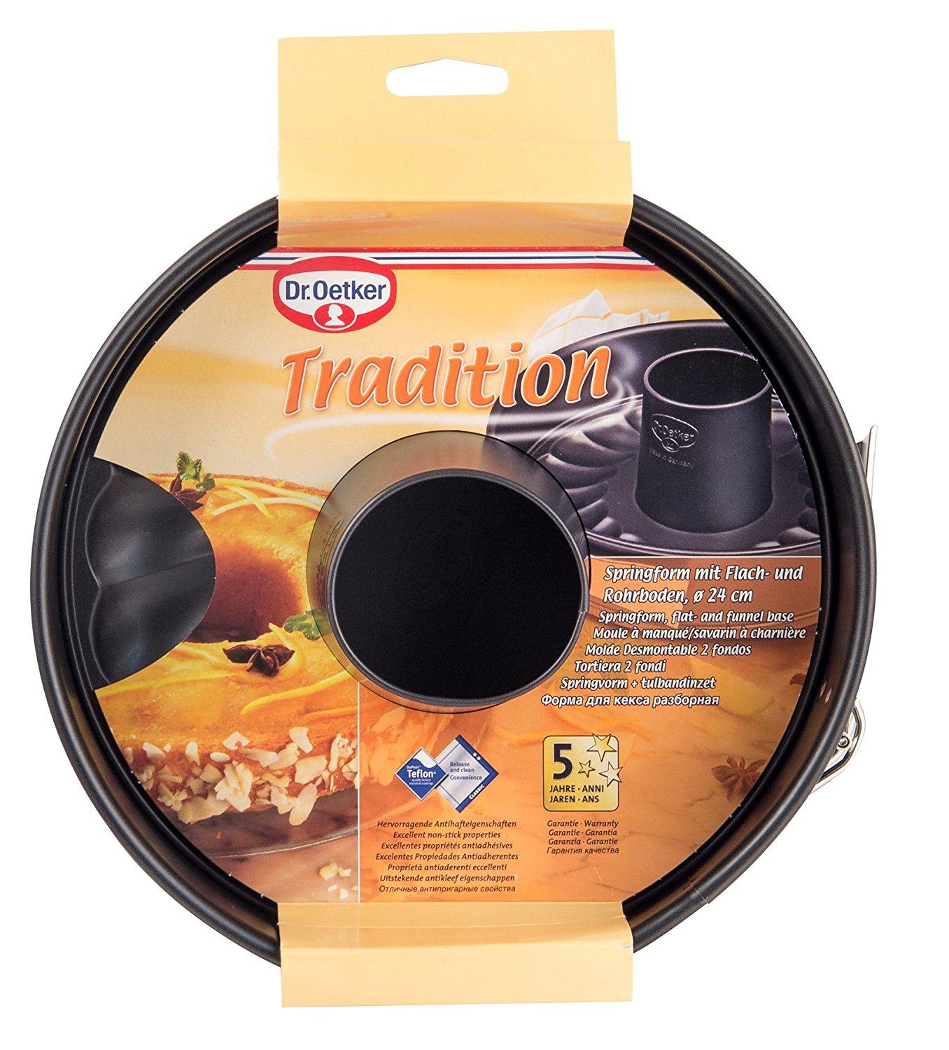 Dr. Oetker Форма для випікання кексів роз’ємна Ø 24 см Tradition | https://grandposuda.com.ua