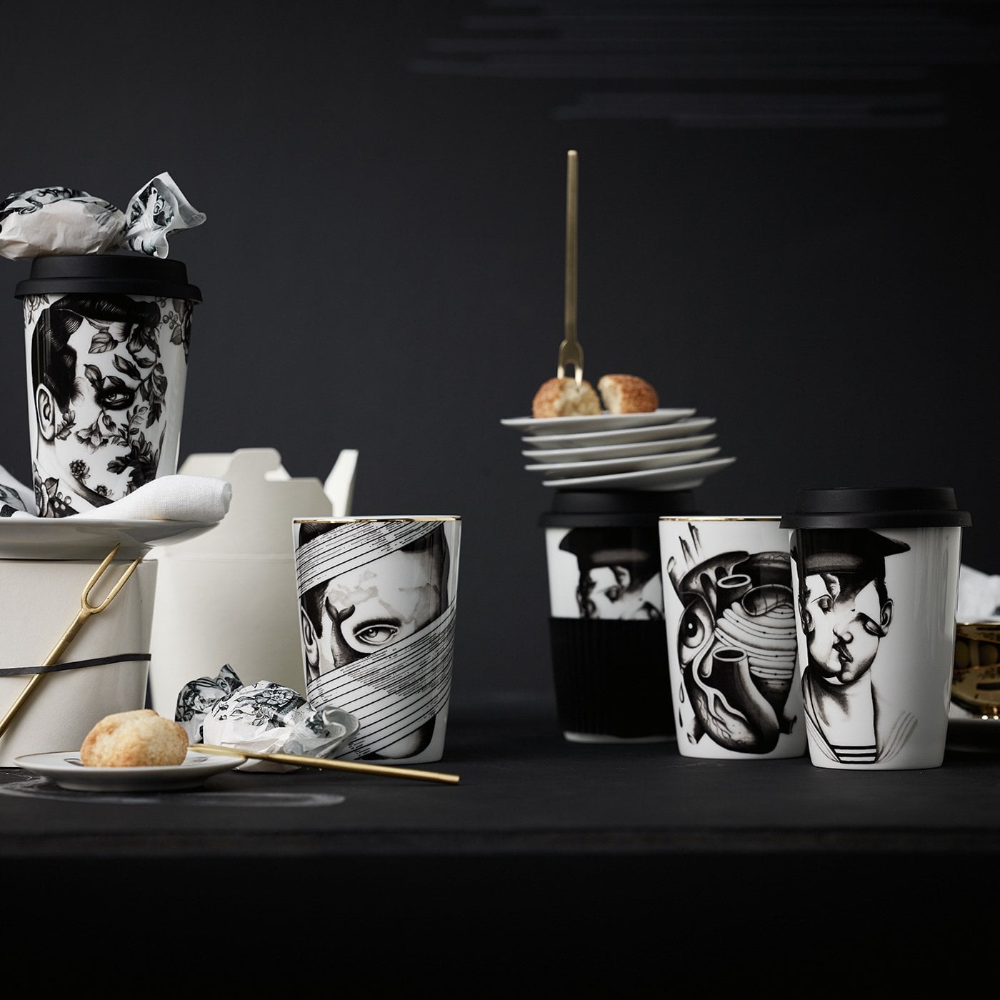 Rosenthal Кружка із зображенням 0,39 л Cilla Marea | https://grandposuda.com.ua