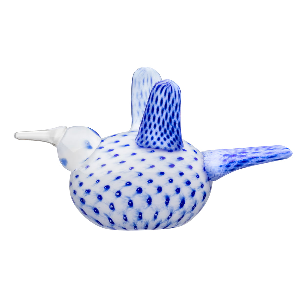 Iittala Статуэтка 20х13,5 см синяя Birds by Toikka | https://grandposuda.com.ua